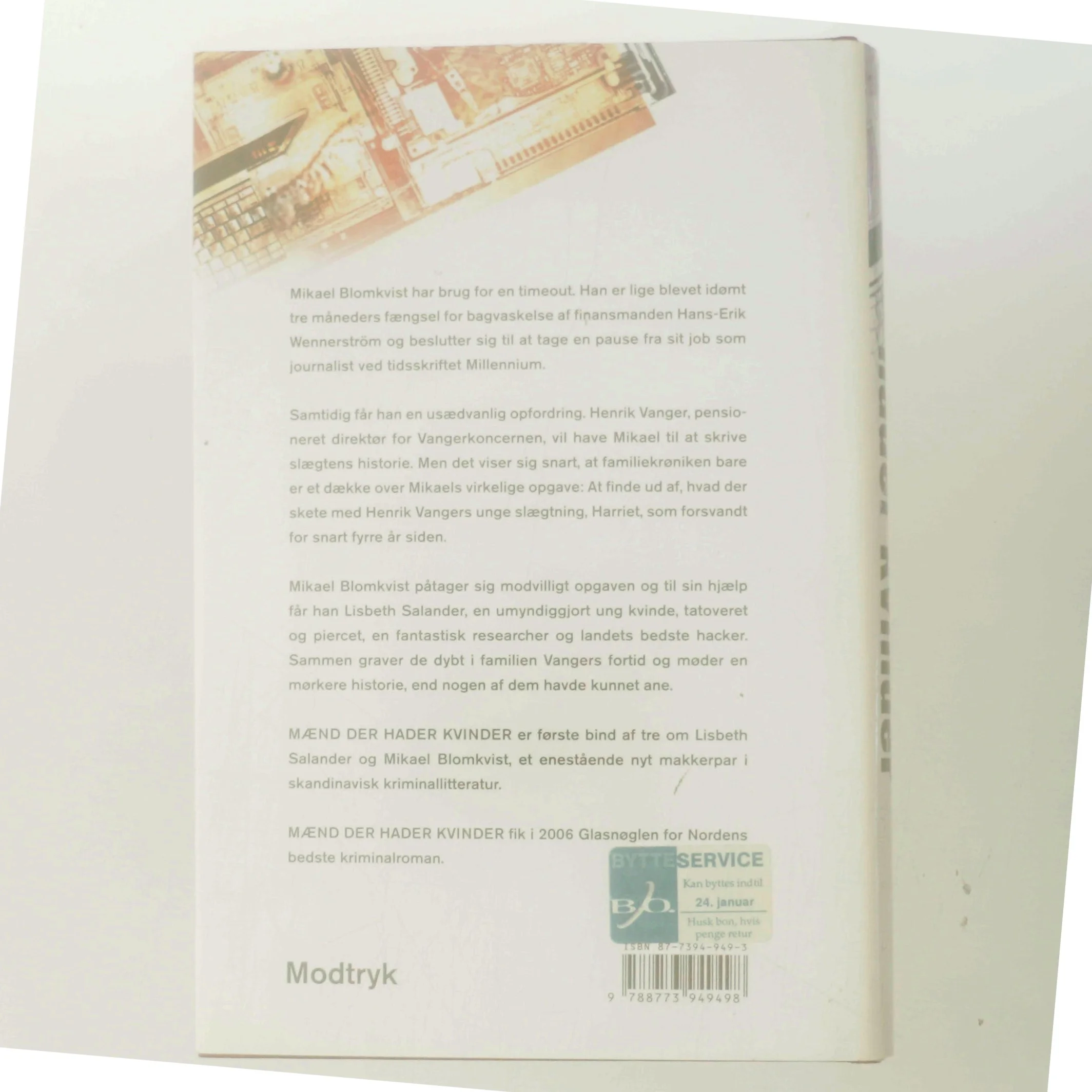 Maend Der Hader Kvinder af Stieg Larsson (Bog)