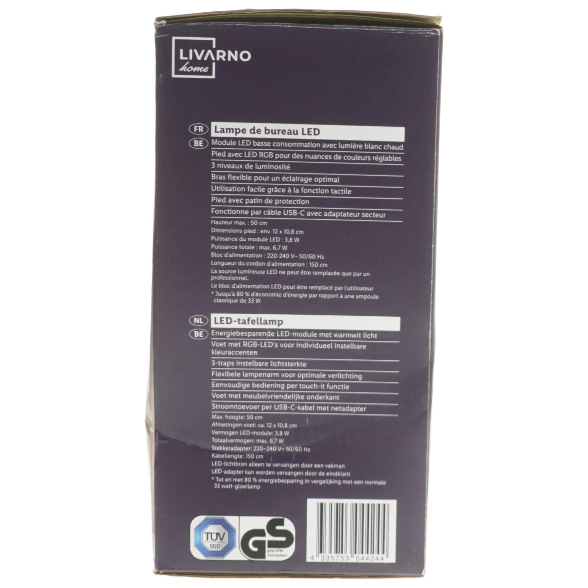 Livarno LED bordlampe fra Livarno (str. 50 cm)