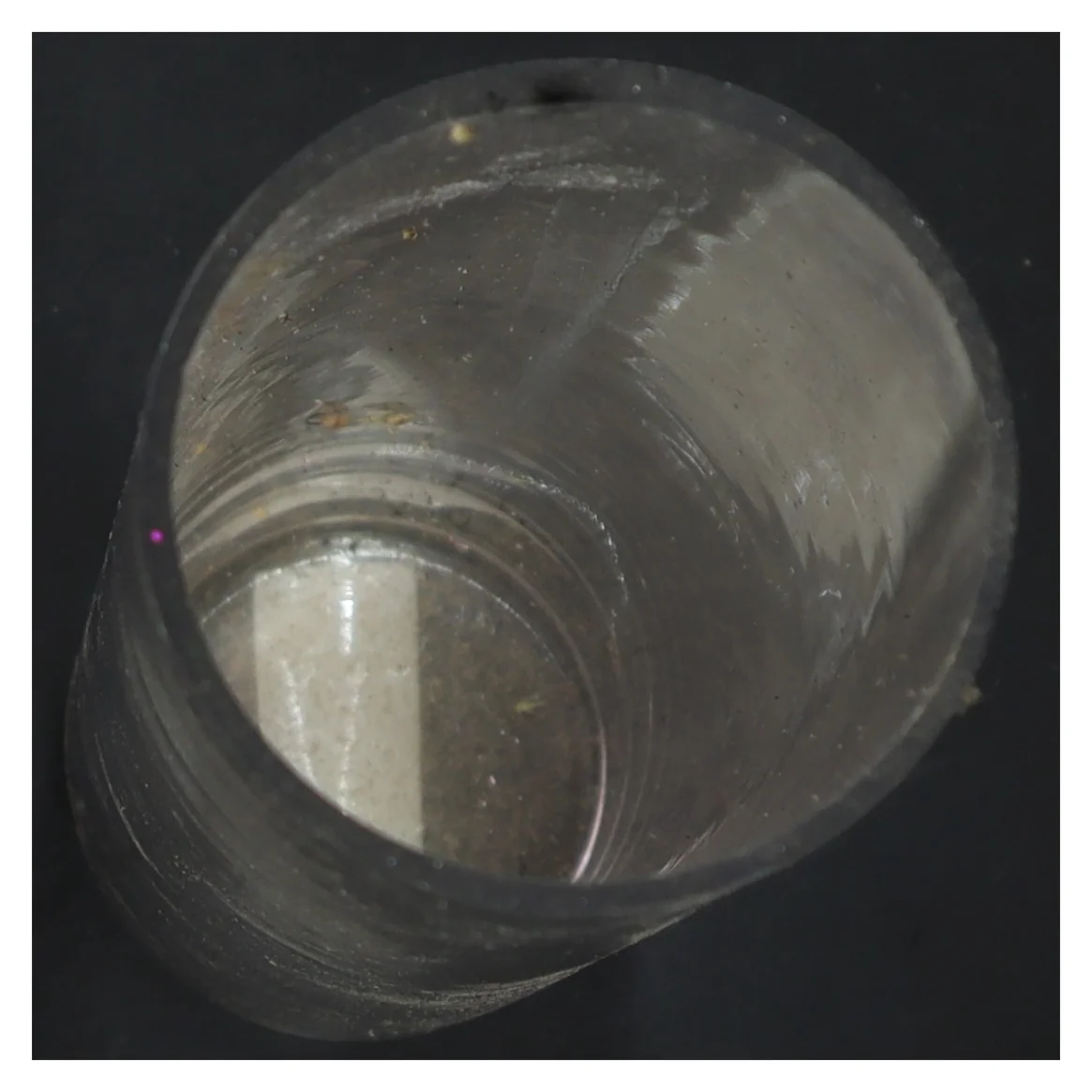 Glasvase cylinderform (str. 30x7 cm)