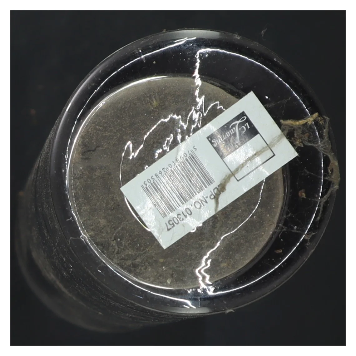 Glasvase cylinderform (str. 30x7 cm)