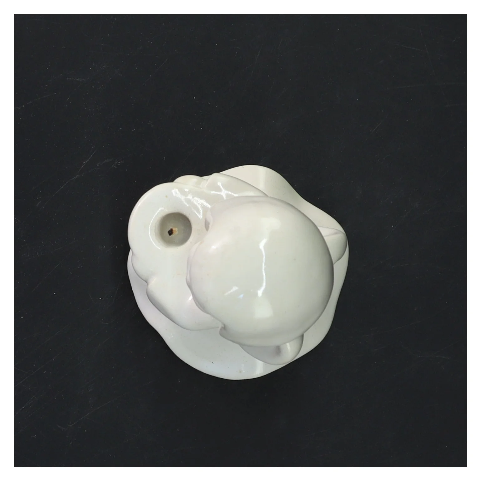 Keramik engel lysestage (str. 11,5 cm)