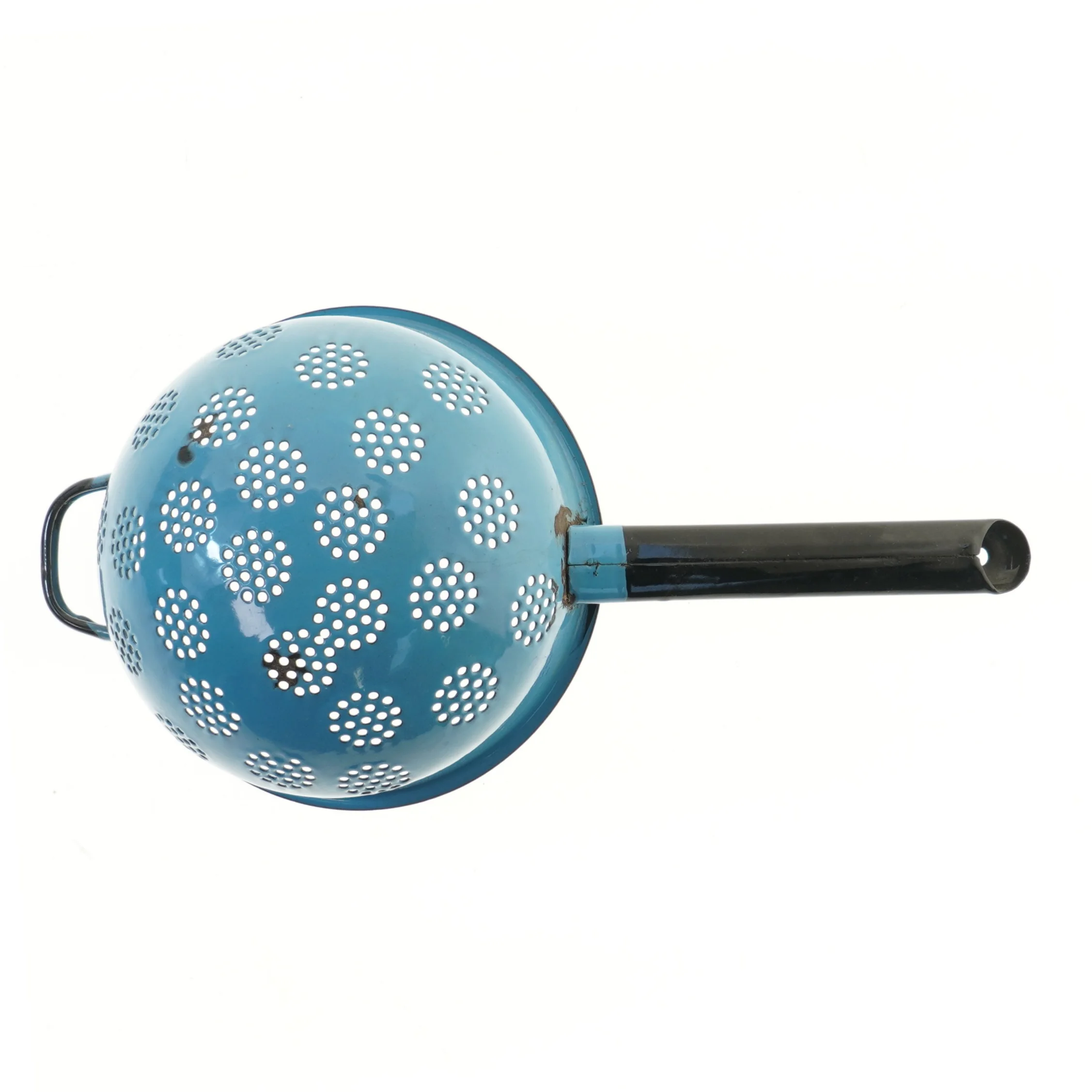 Emaljeret dørslag med håndtag (str. Ø 21,5 cm)