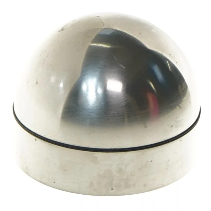 Terning og terningbæger fra Georg Jensen (str. Ø 8 cm)