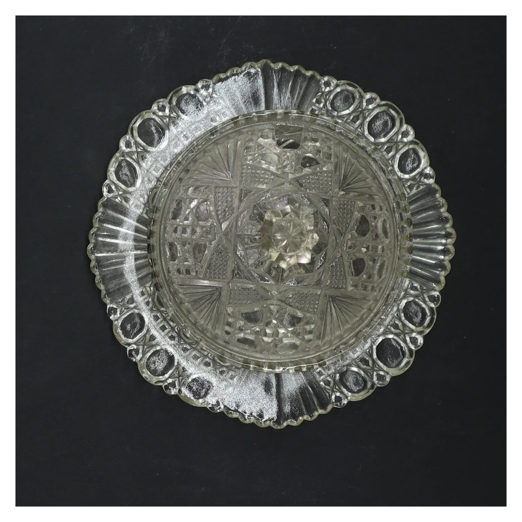 Krukke med låg og underkop (str. Ø 13 cm)