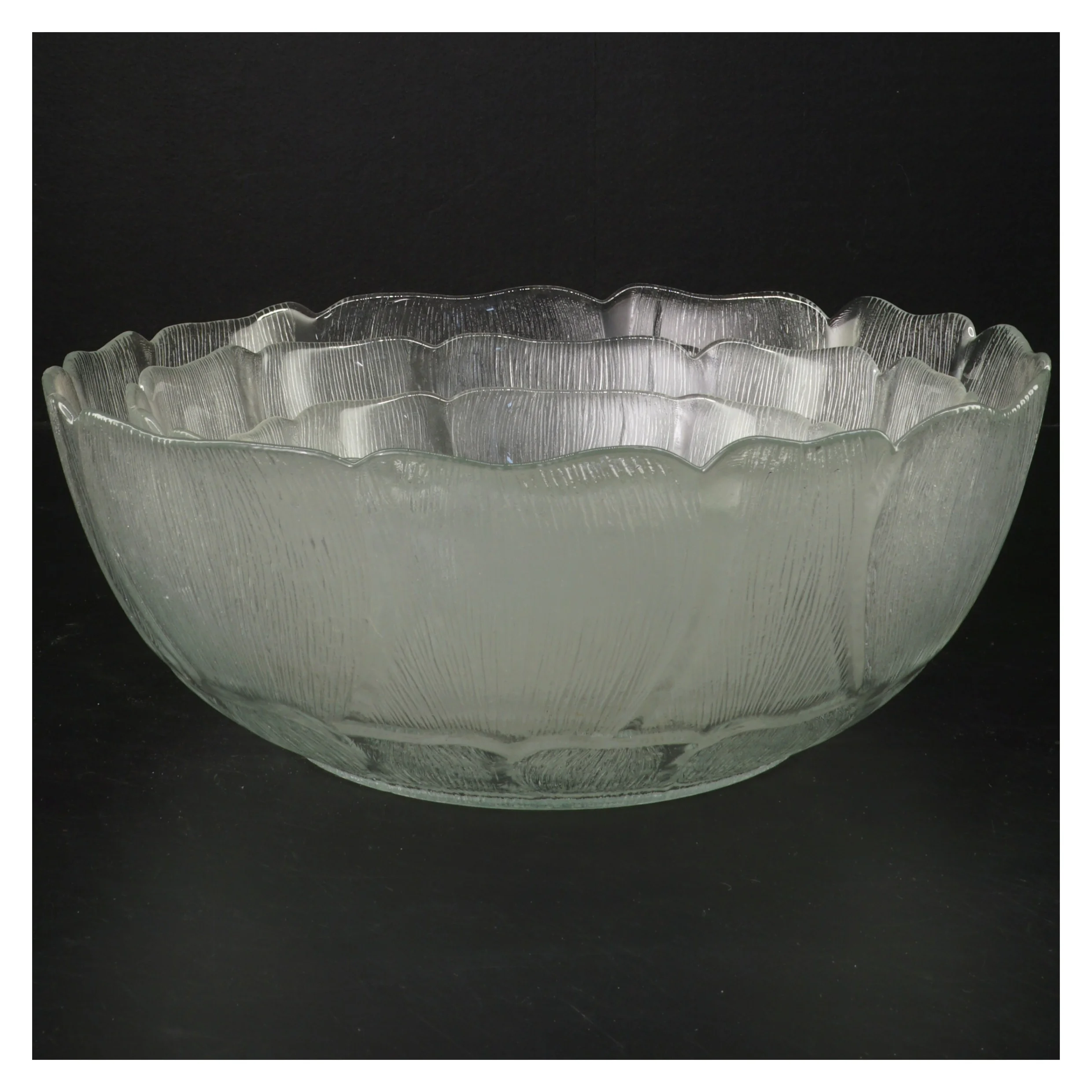 Sæt af glasfade (str. Ø 17,5-27 cm)