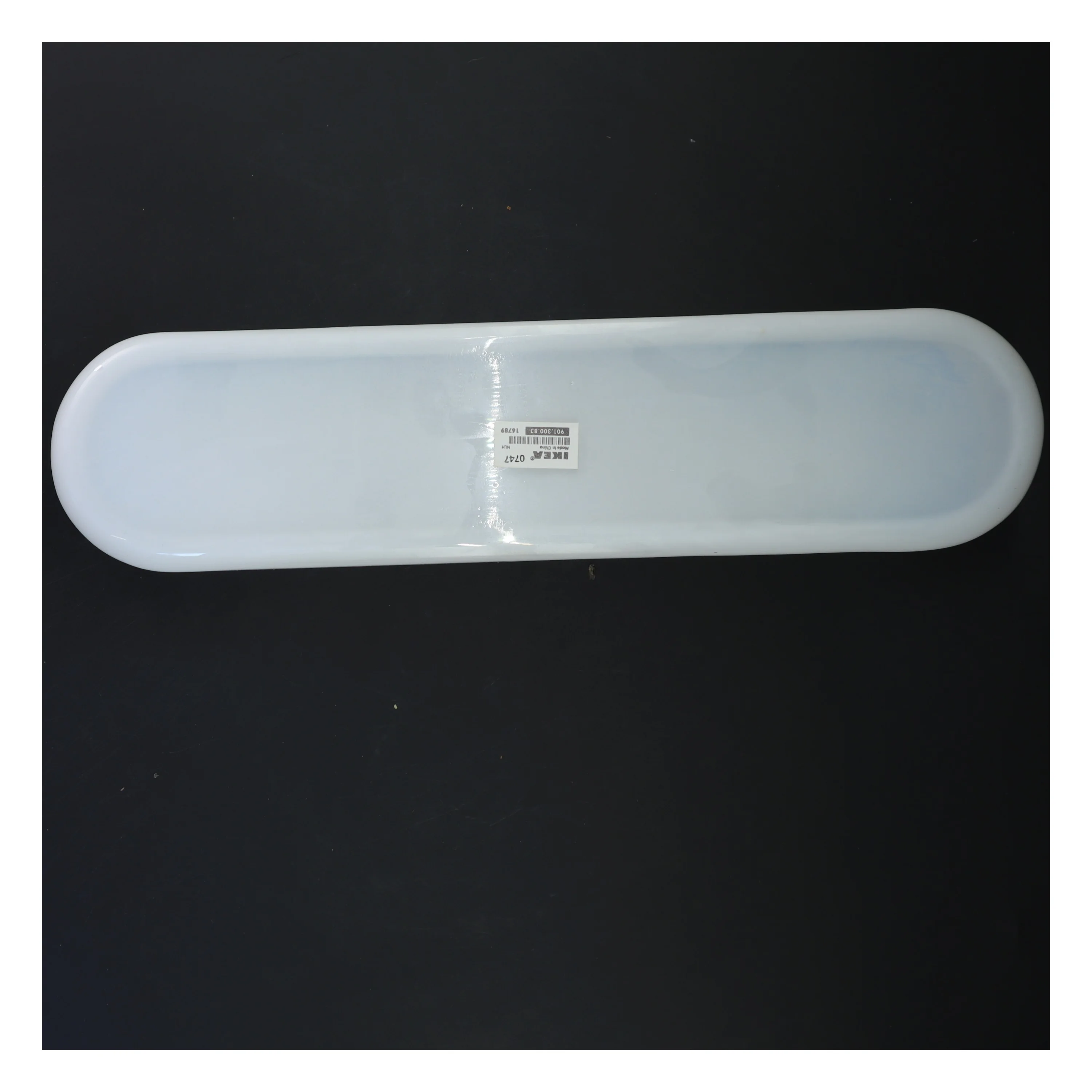 Glasvase (str. 36x8 cm)