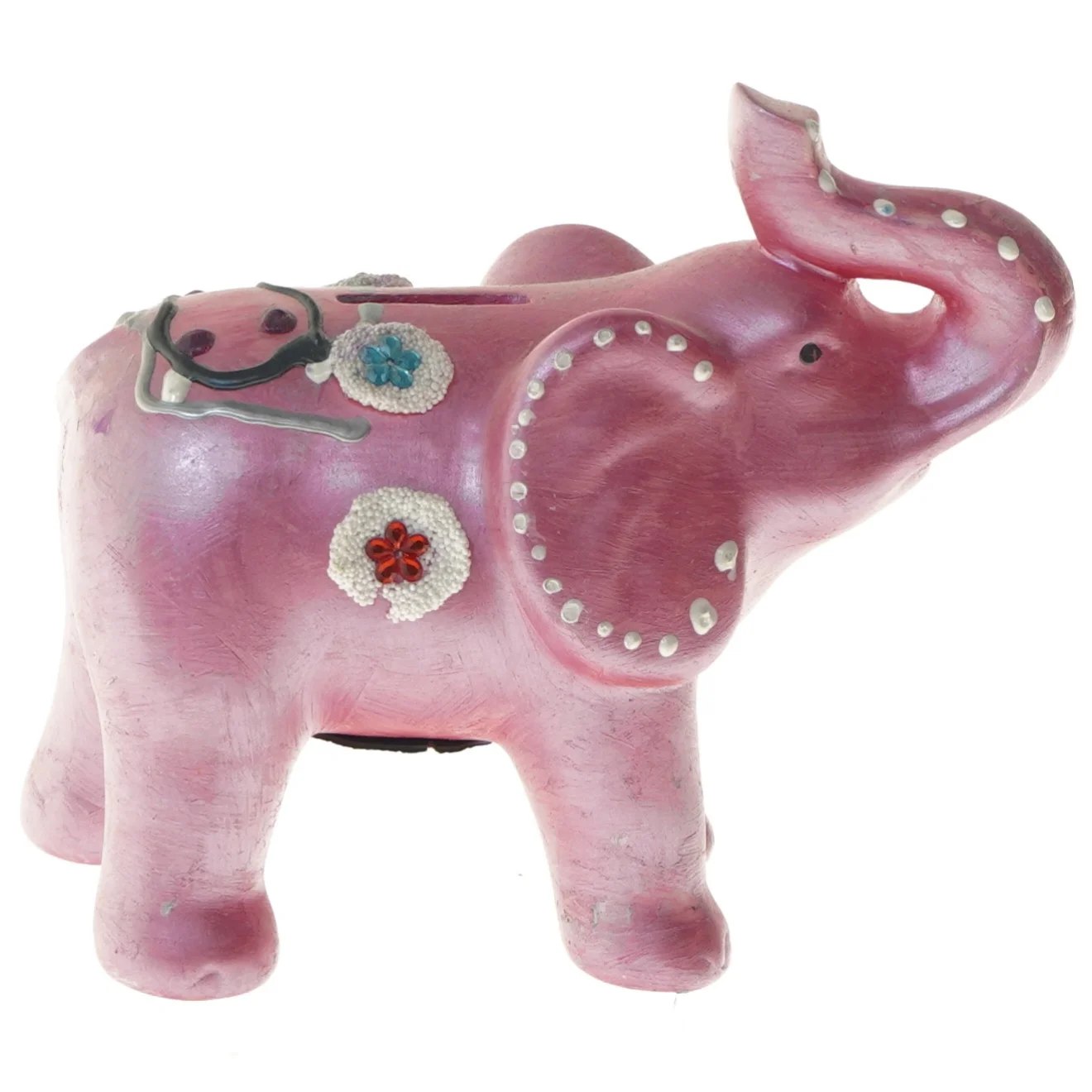 Rosa elefant sparebøsse (str. 20 cm)