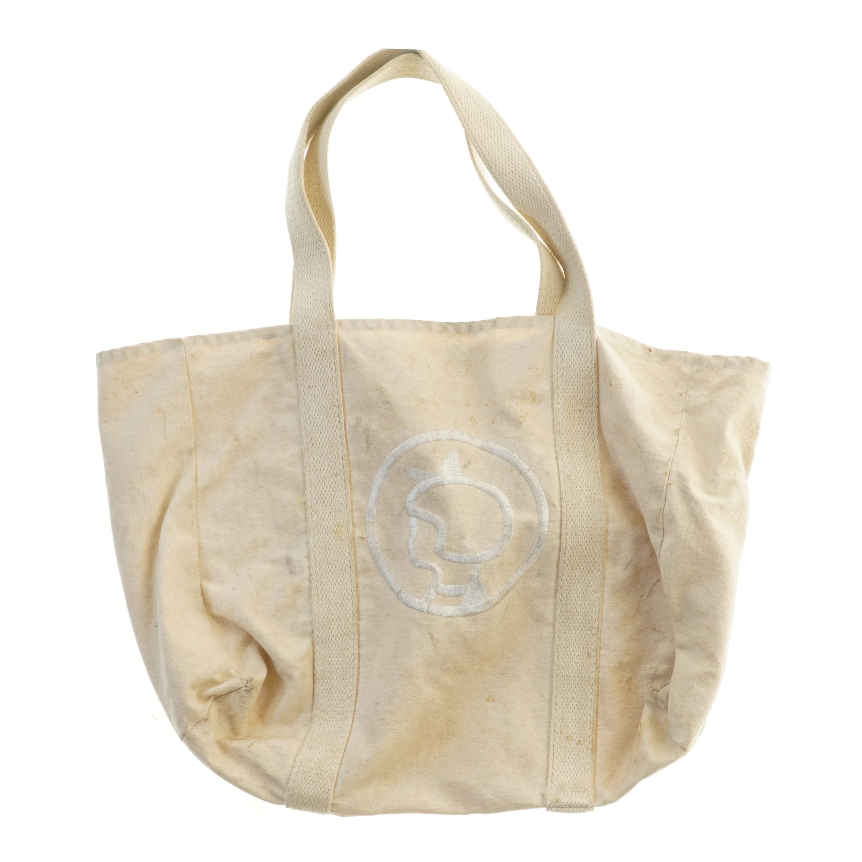 Stof mulepose med trykt logo fra Irma (str. 37x52 cm)