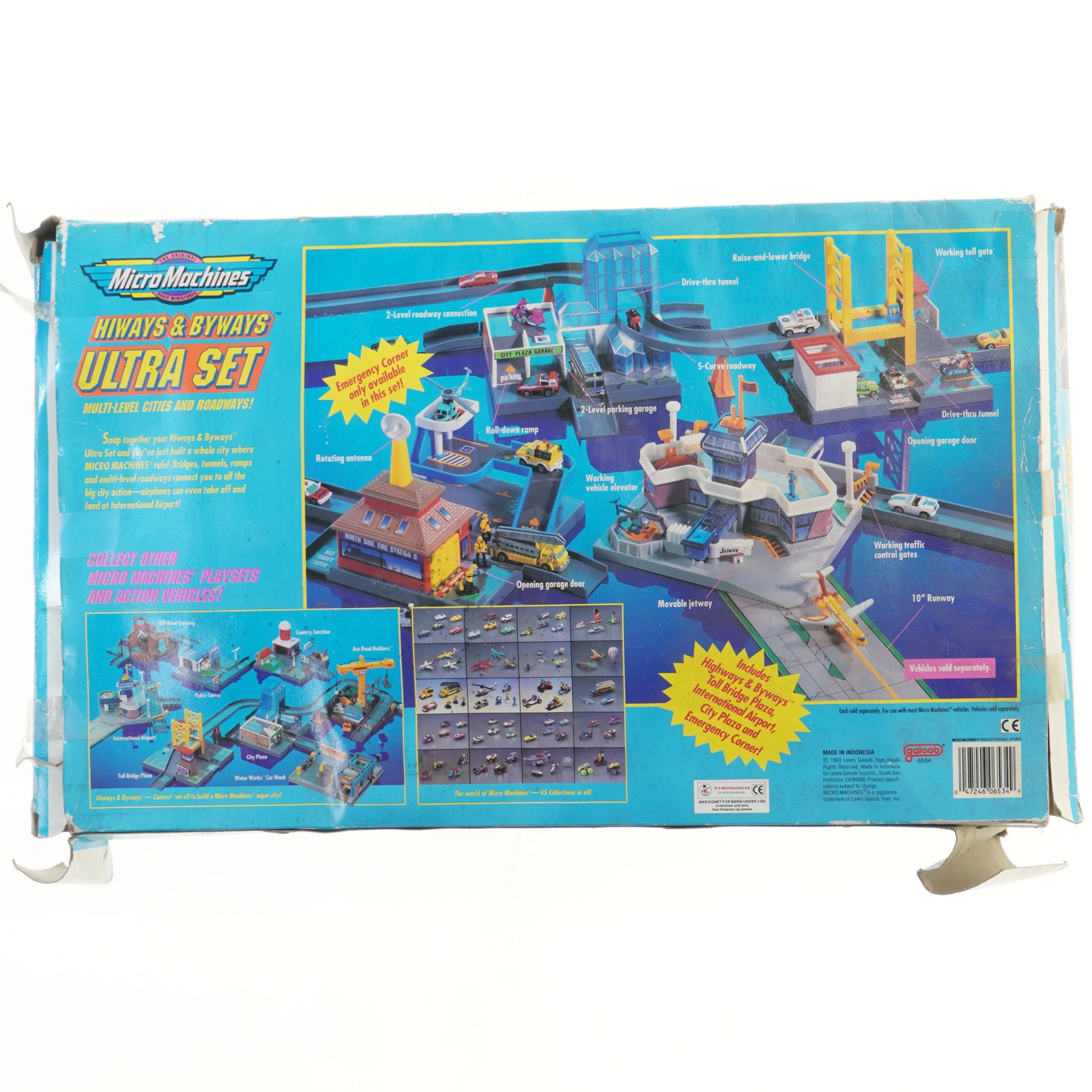 Micro Machines Hiways & Byways Ultra Set fra Micro Machines (str. 55x34 cm)