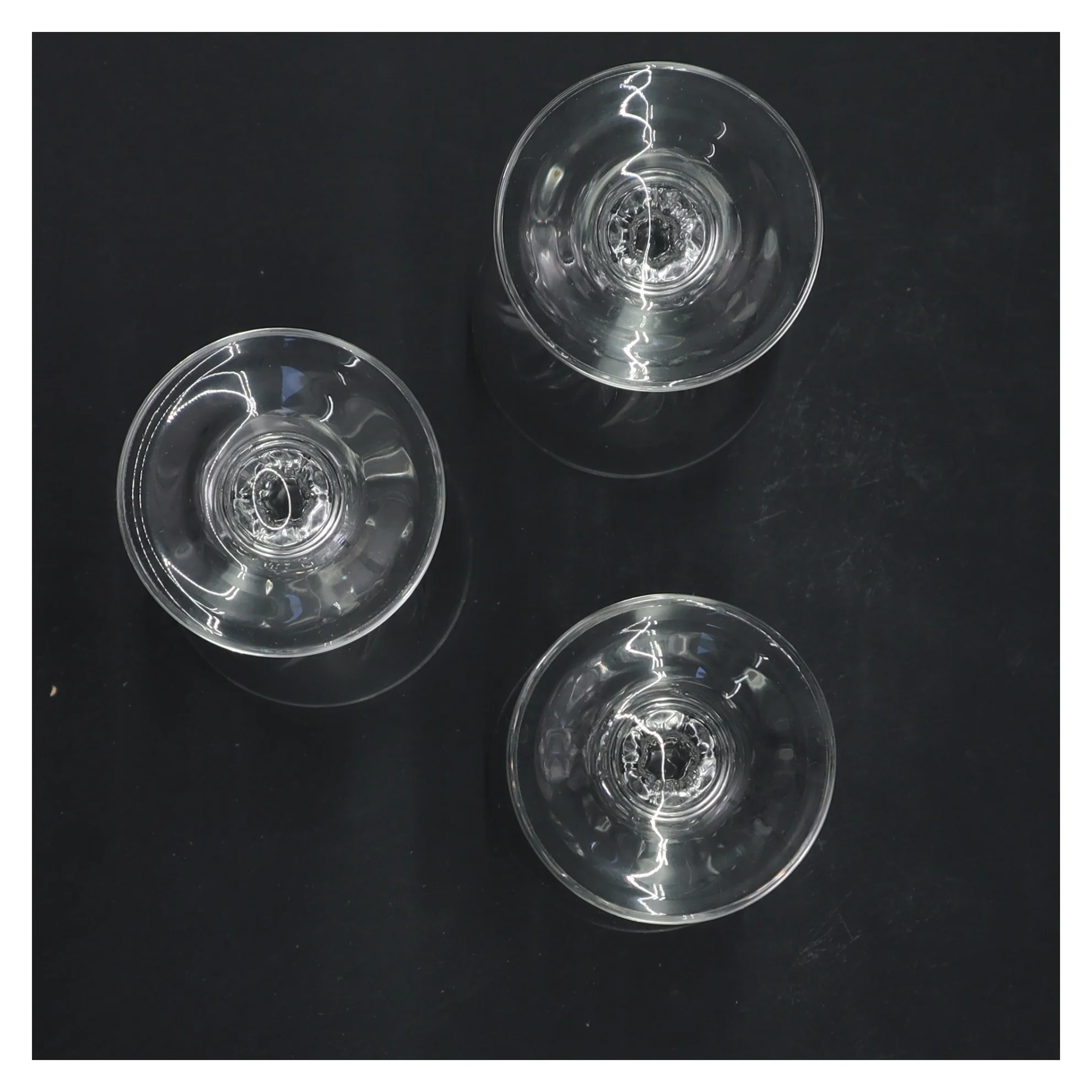 Vinglas sæt, 3 stk (str. 3 stk Ø 6,5 cm længde 14 cm)