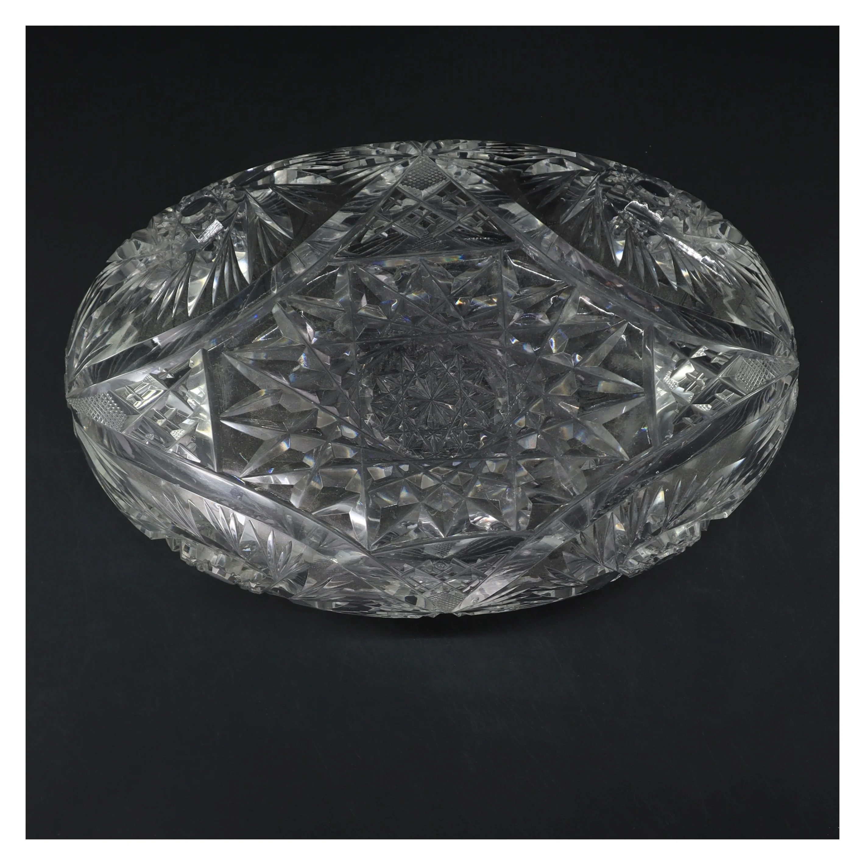 Krystalskål (str. 26 cm)