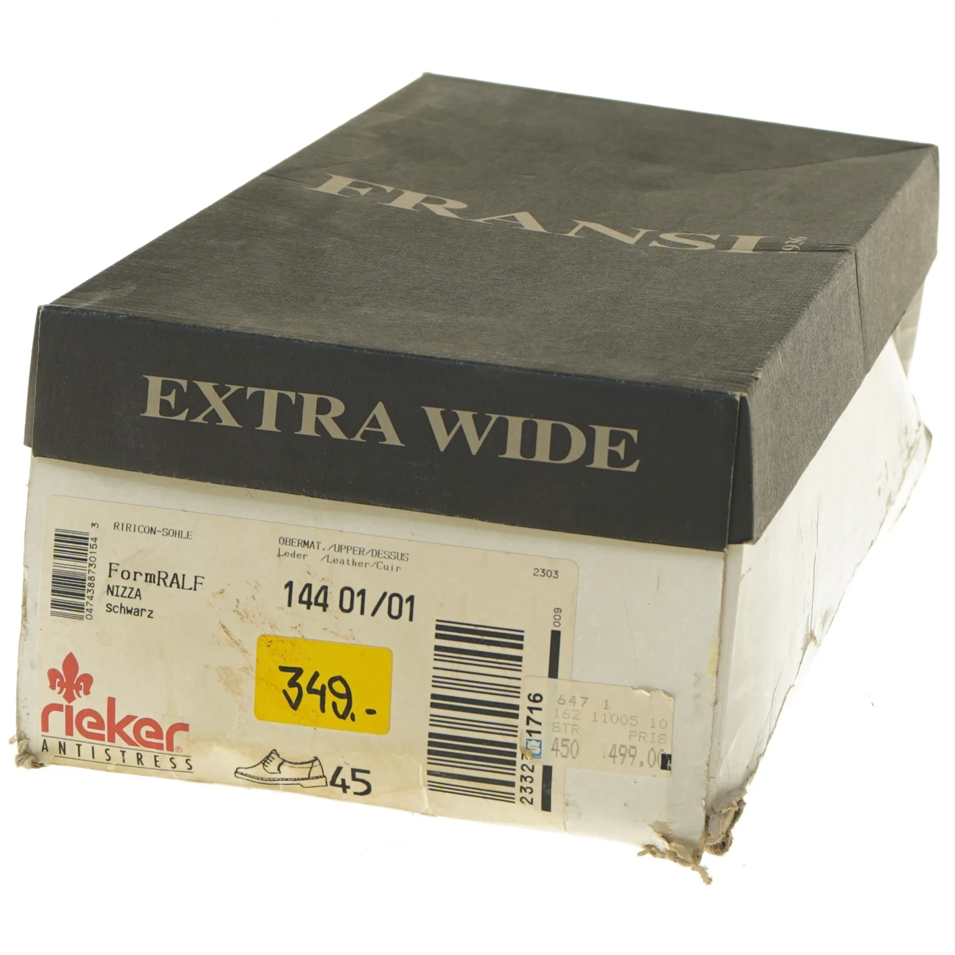 Brune herresko, størrelse 45 fra Sentiero (str. 45 )