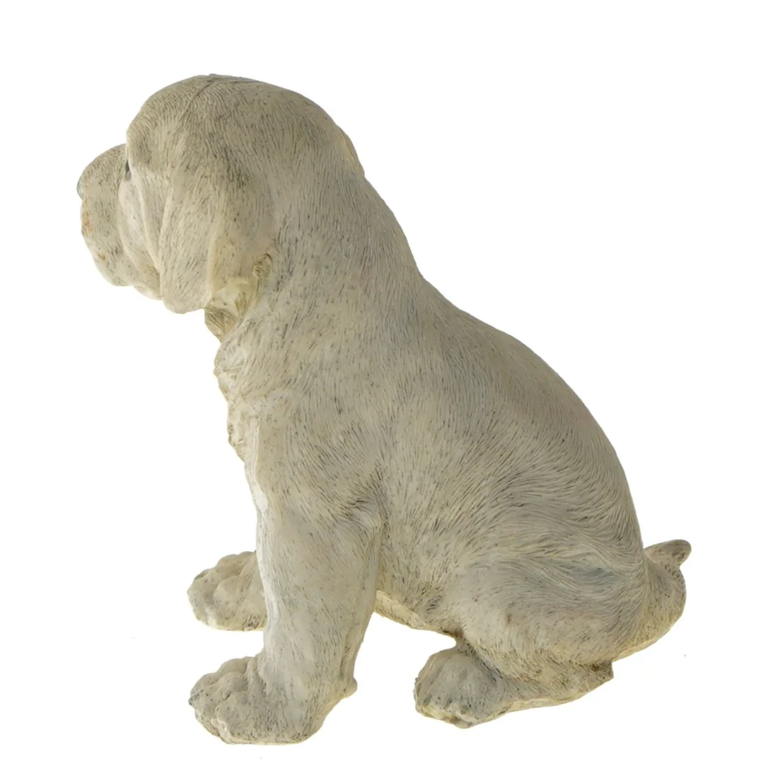 Hundefigur i keramik (str. 13 cm)