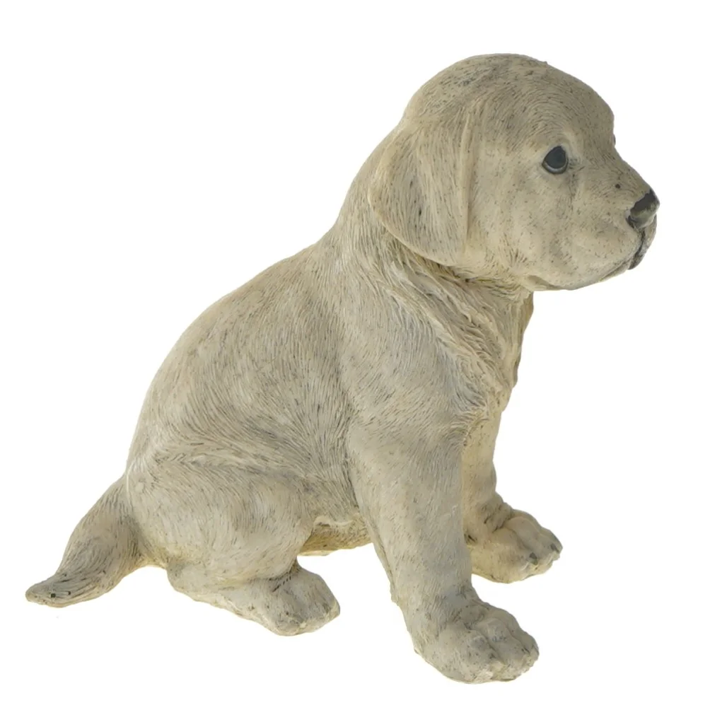 Hundefigur i keramik (str. 13 cm)