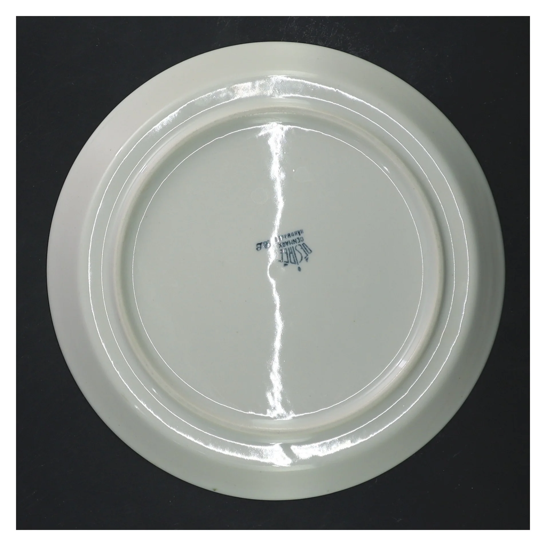 Tallerkener med kantmønster, 4 stk fra Desiree (str. 4 styk, ø 18 cm)