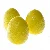 Dekorative gule æg (str. 3 stk 12,5 cm)