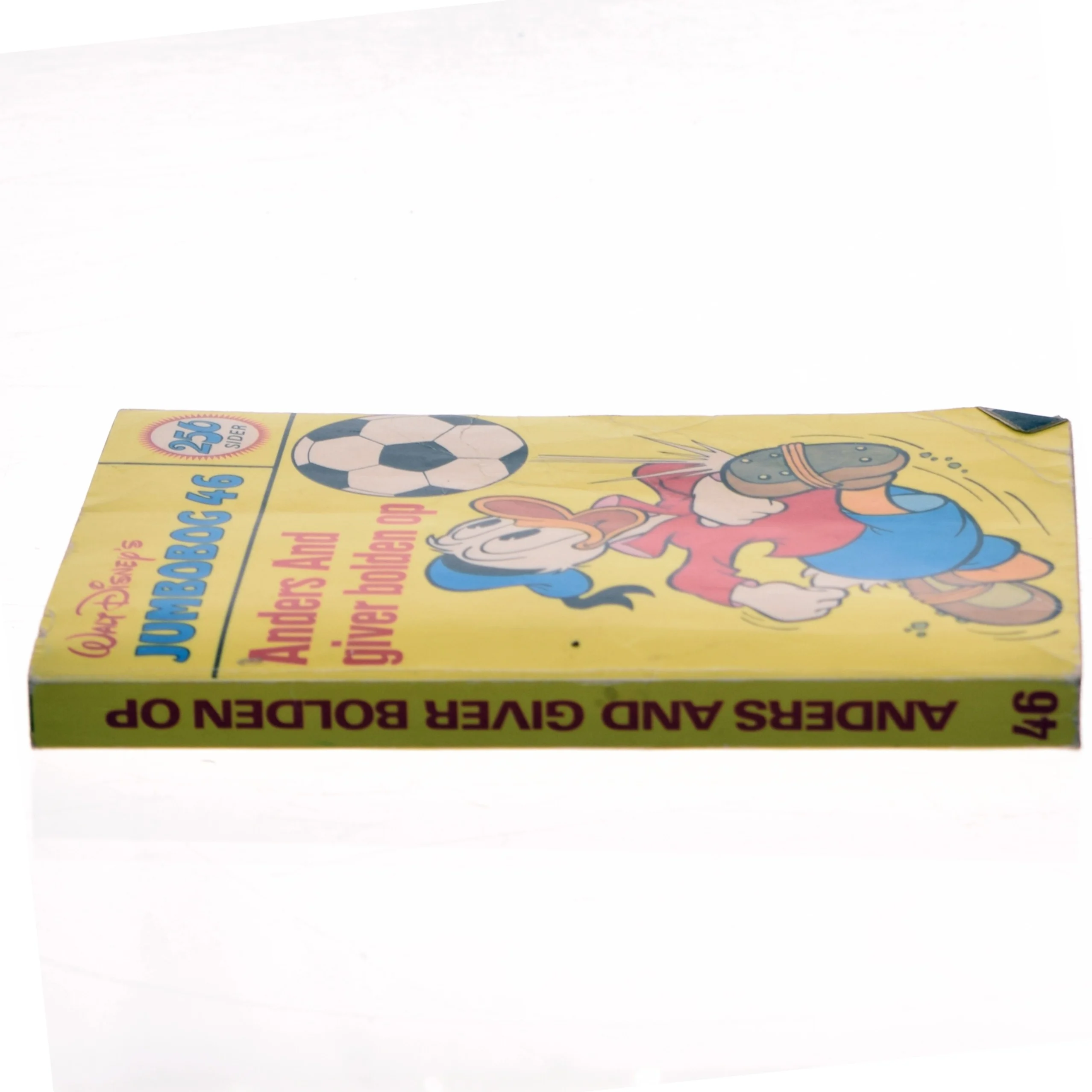 Anders And giver bolden op (Bog)