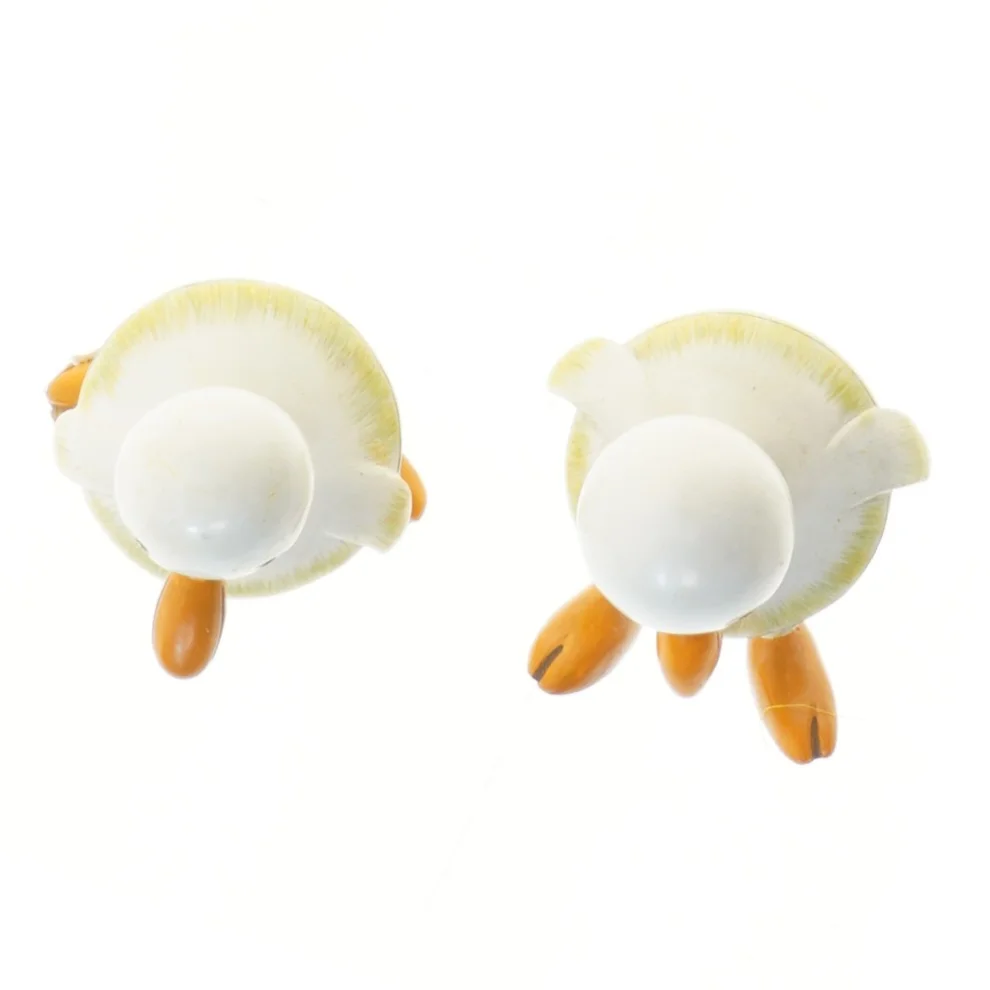 Dekorative andefigurer (str. 2 stk 11 cm)