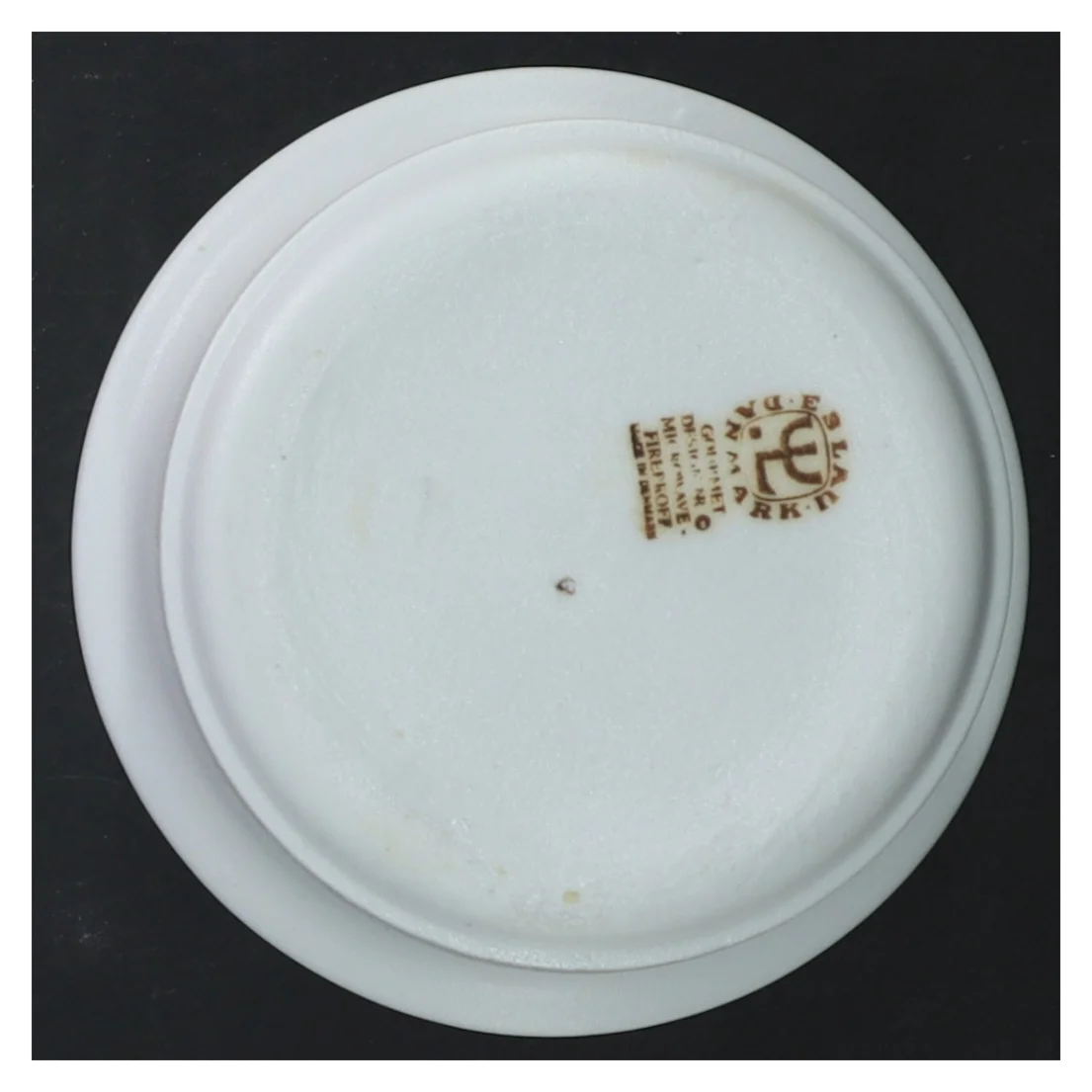 Porcelænsskåle med Gourmet mærke fra Alpandan (str. Ø 11x5 cm)