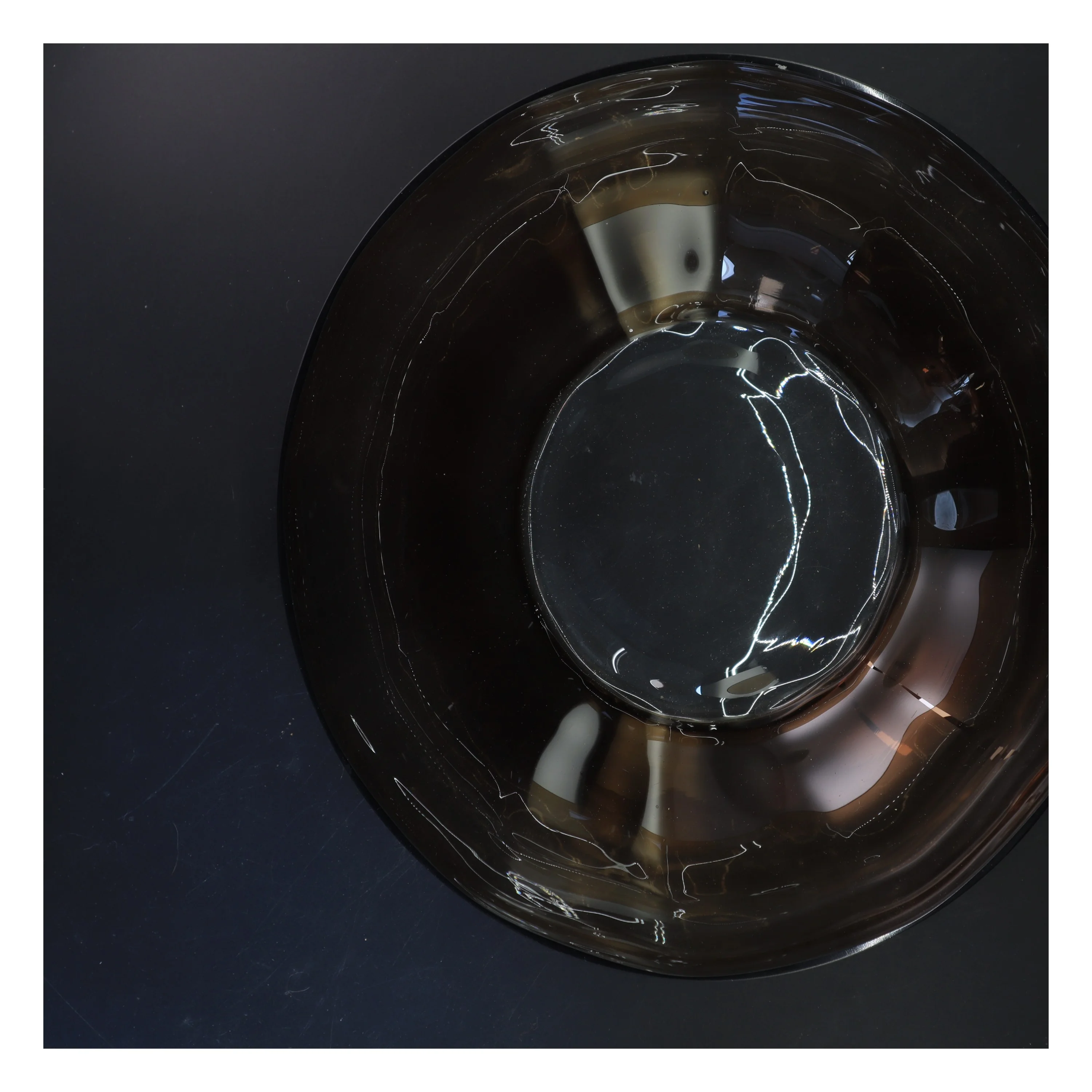 Stor glasskål (str. 13x34 cm)