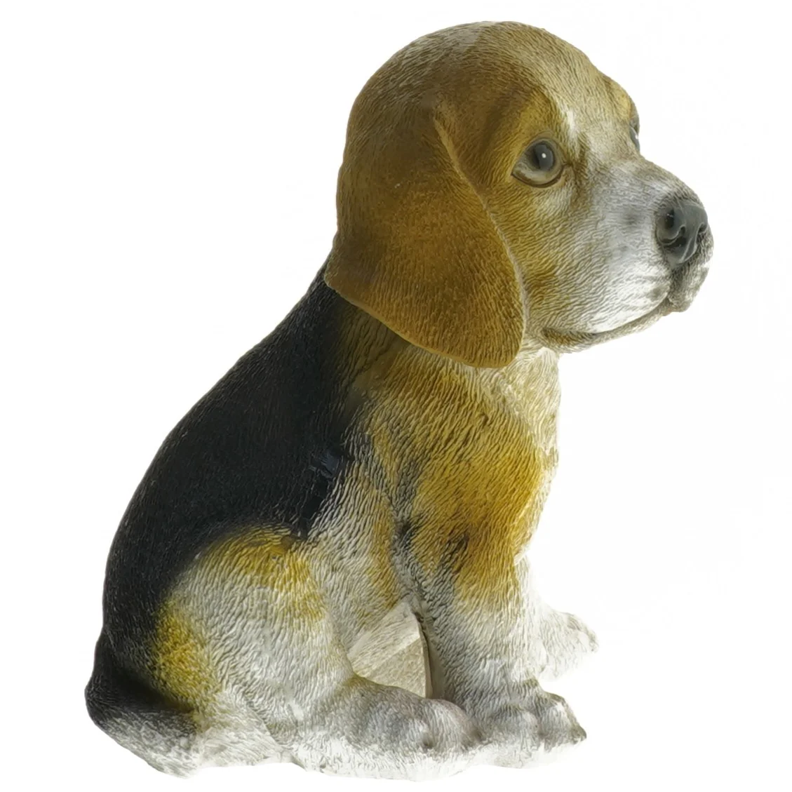 Dekorativ hundefigur fra Søborggaard (str. 15 cm)