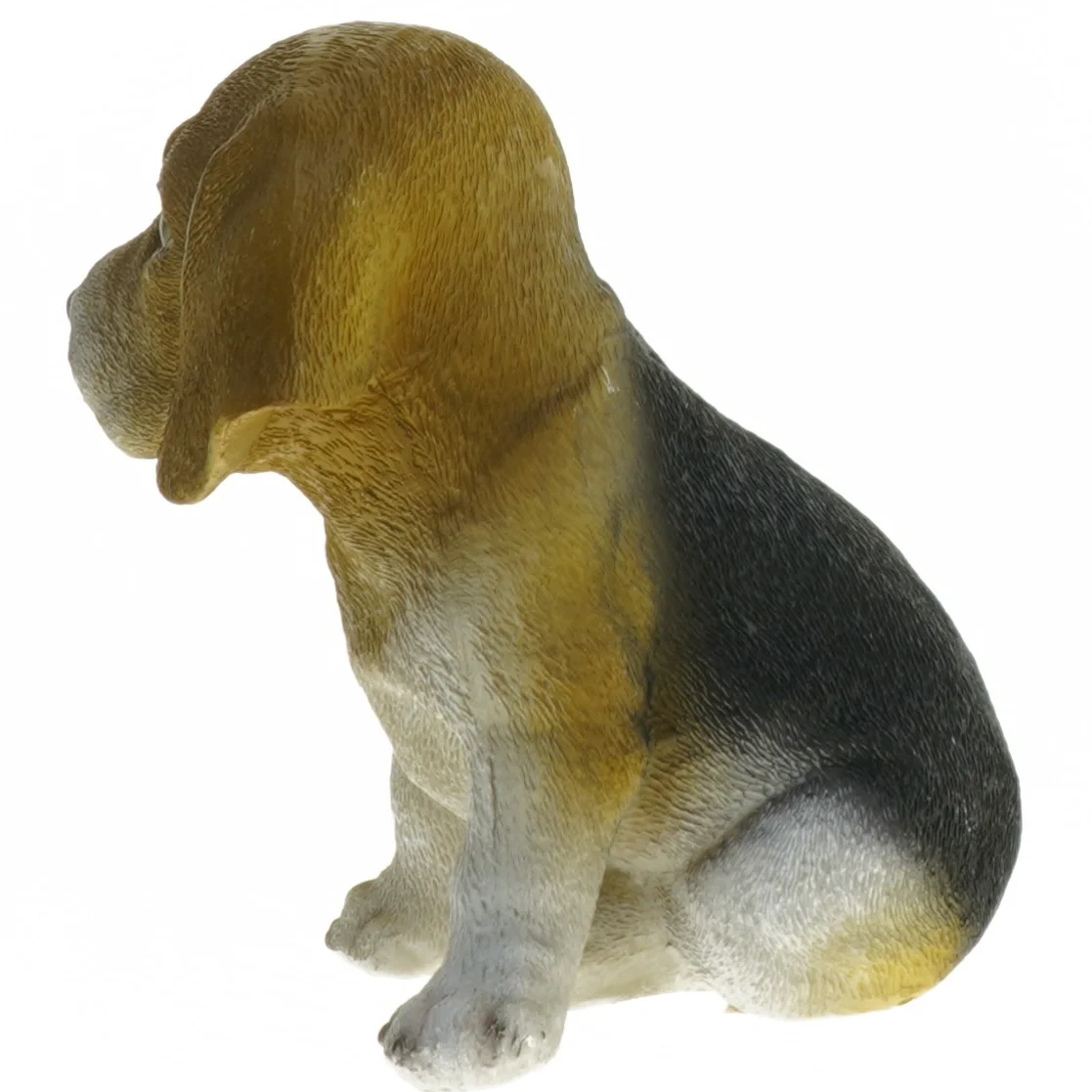Dekorativ hundefigur fra Søborggaard (str. 15 cm)