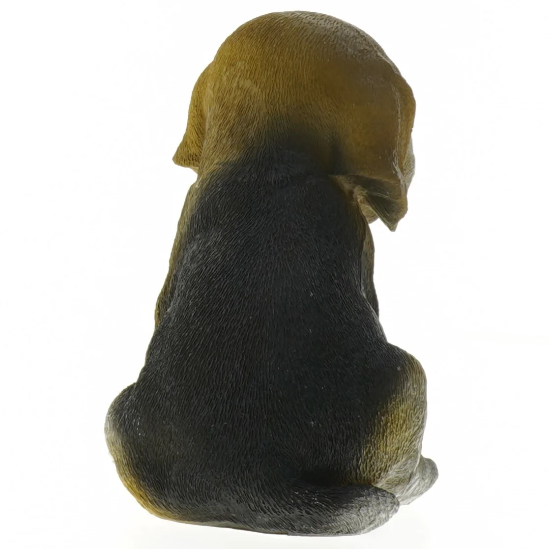 Dekorativ hundefigur fra Søborggaard (str. 15 cm)
