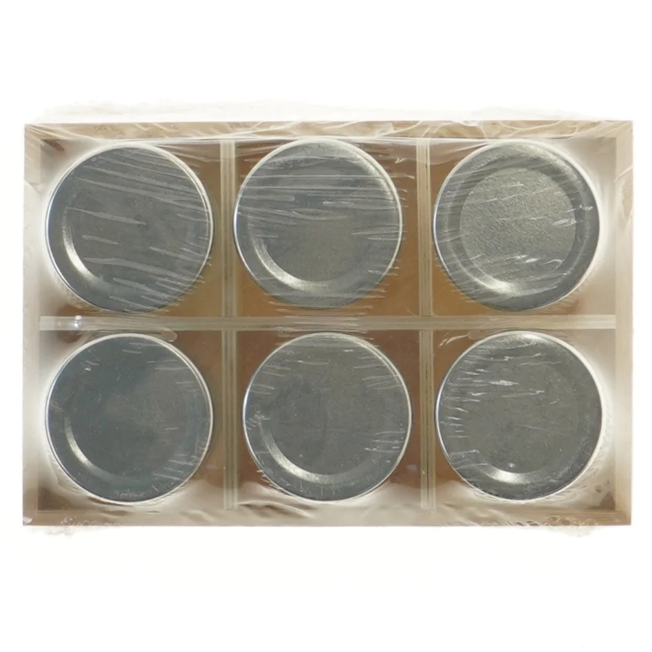 Sæt af 6 krydderiglas fra Netto (str. 18x12 cm)