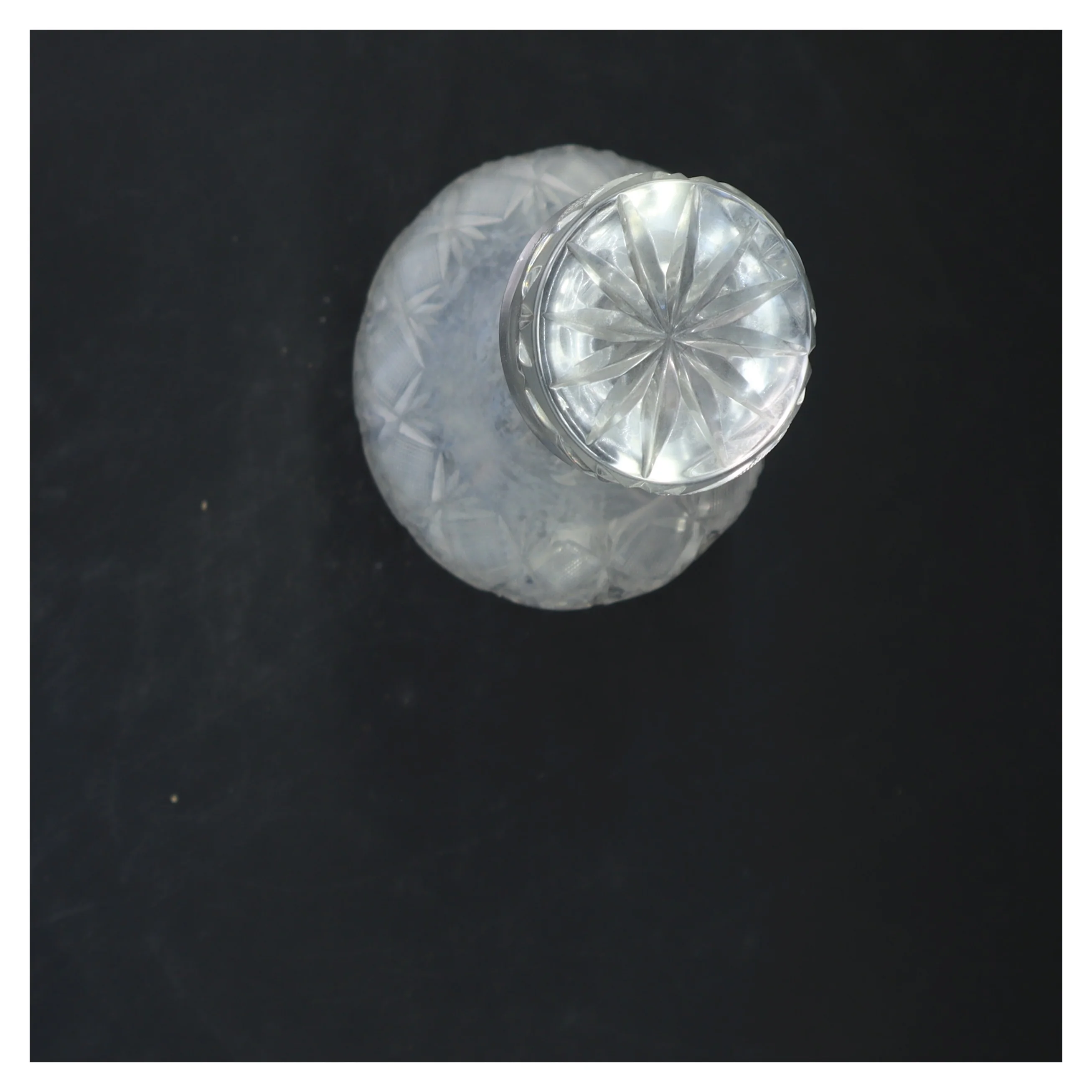 Karaffel i krystal (str. 30x10 cm)