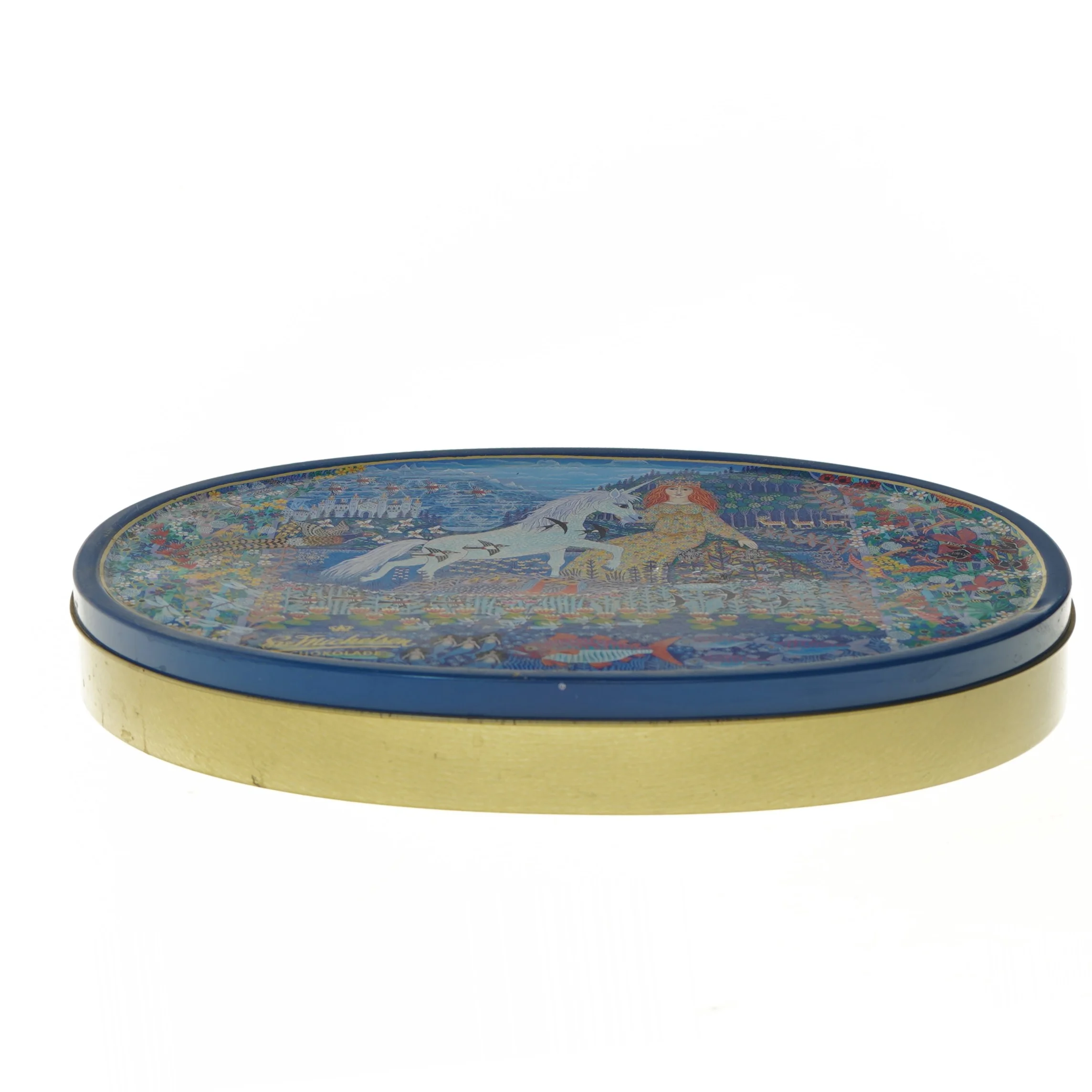 Dekoreret chokoladeæske fra Summerbird Michelson (str. 32,5x22,5 cm)