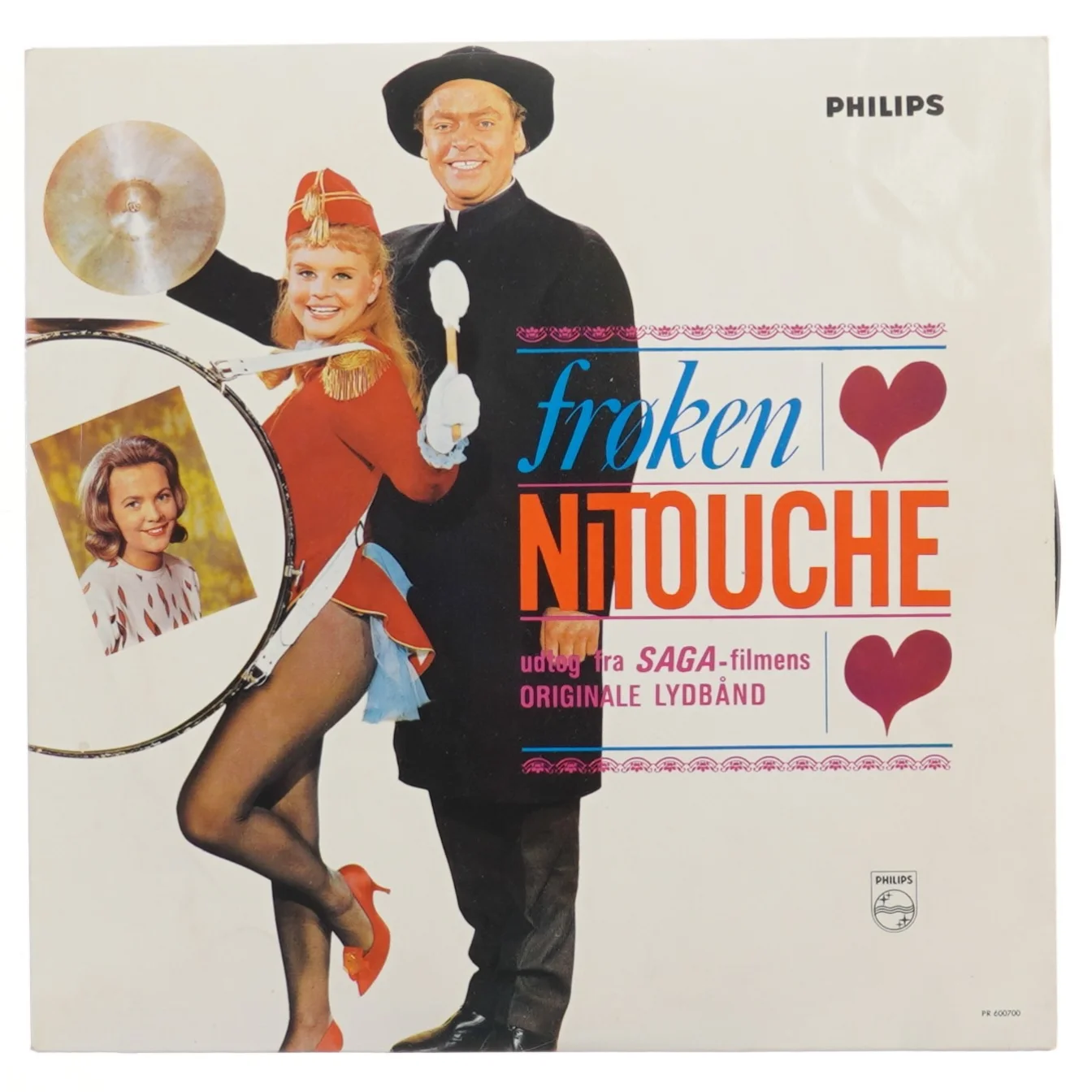 Frøken Nitouche LP album fra Philips