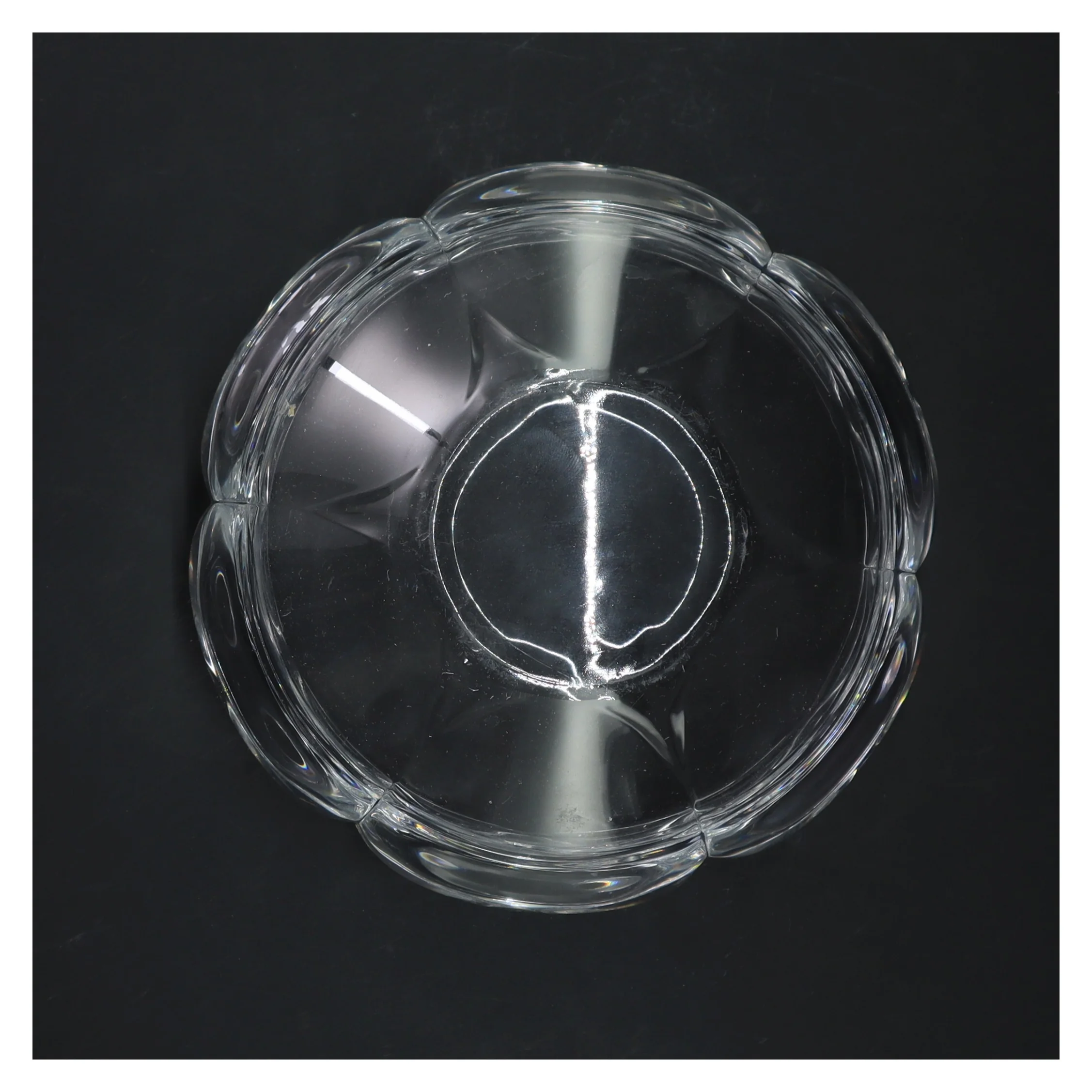 Glas skål (str. Ø 17 cm)