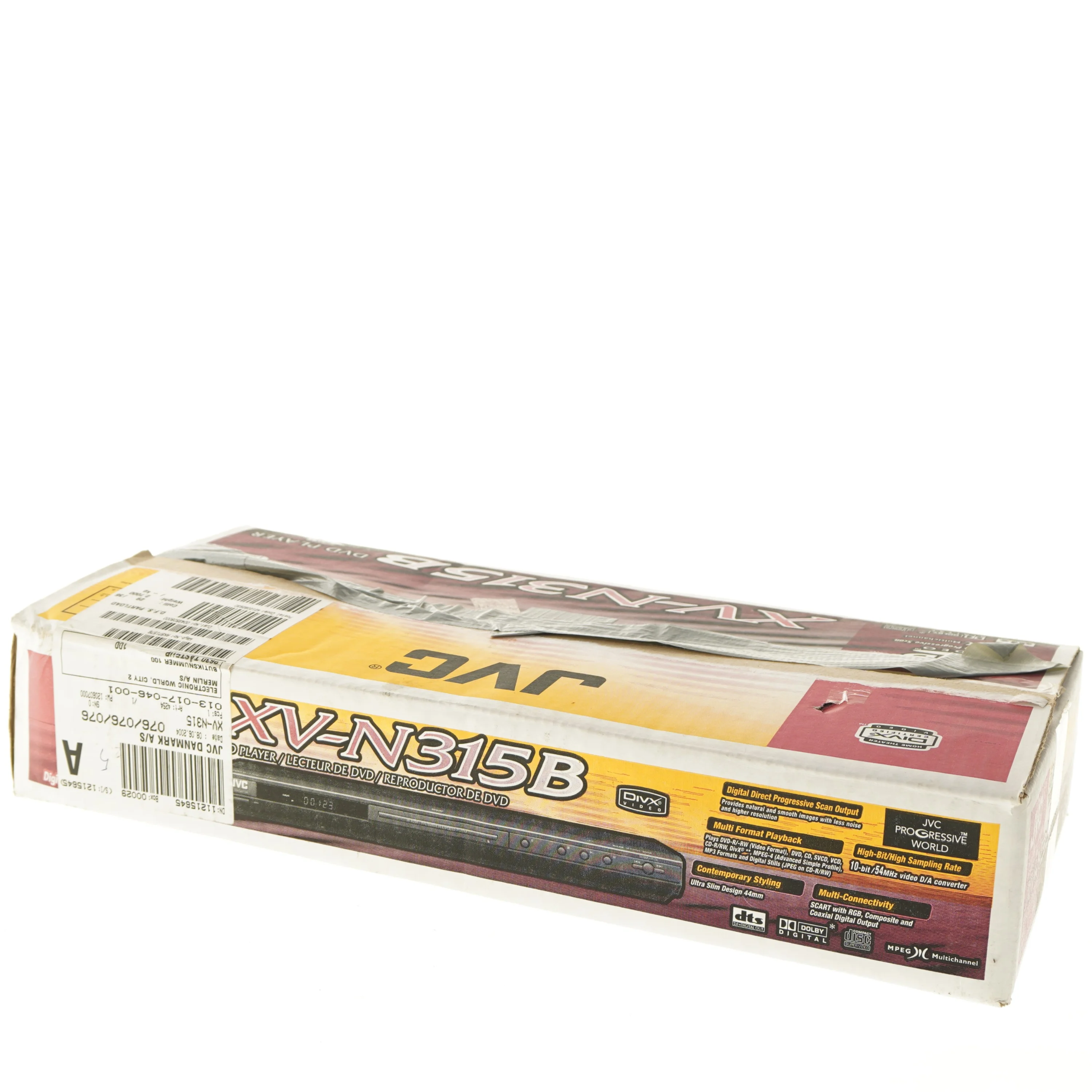 JVC DVD-afspiller XV-N315B fra JVC