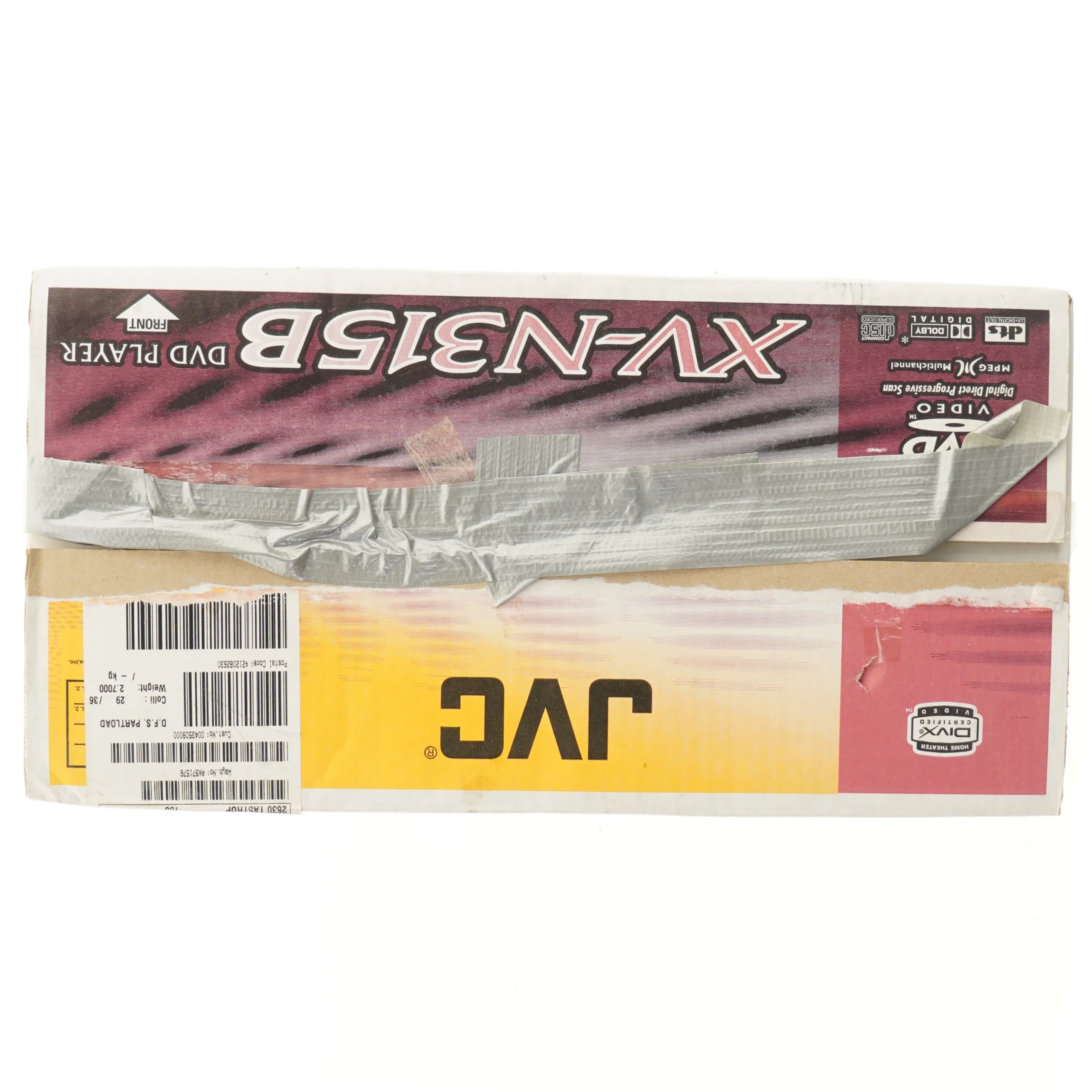 JVC DVD-afspiller XV-N315B fra JVC