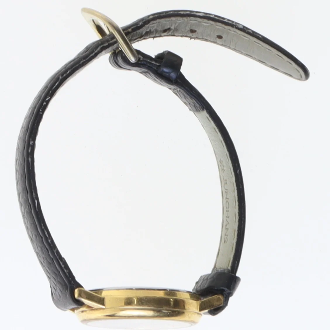 Herreur med læderrem fra Junghans (str. 25 mm)