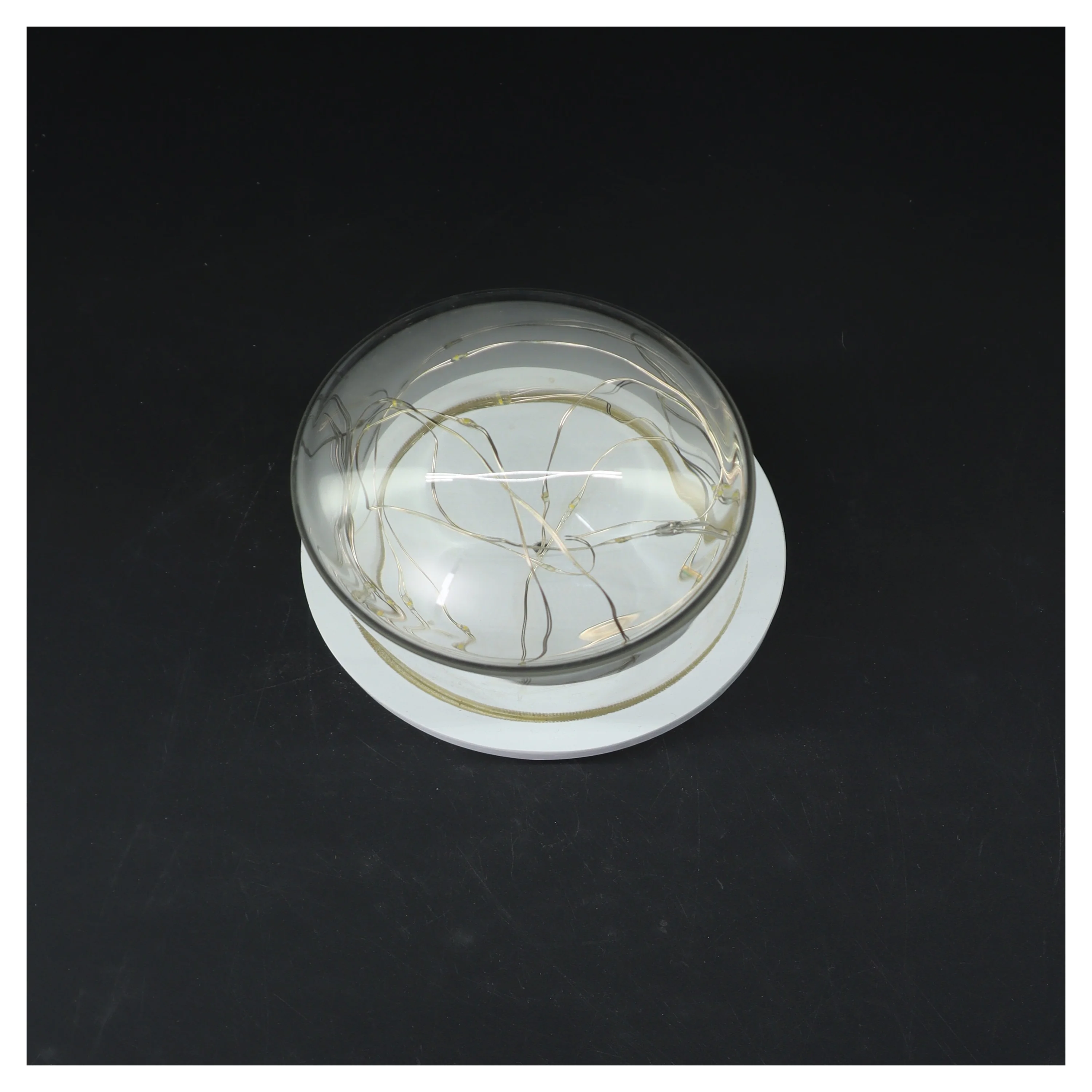 Sirius glas kuppel med lys fra Sirius (str. 20 cm)