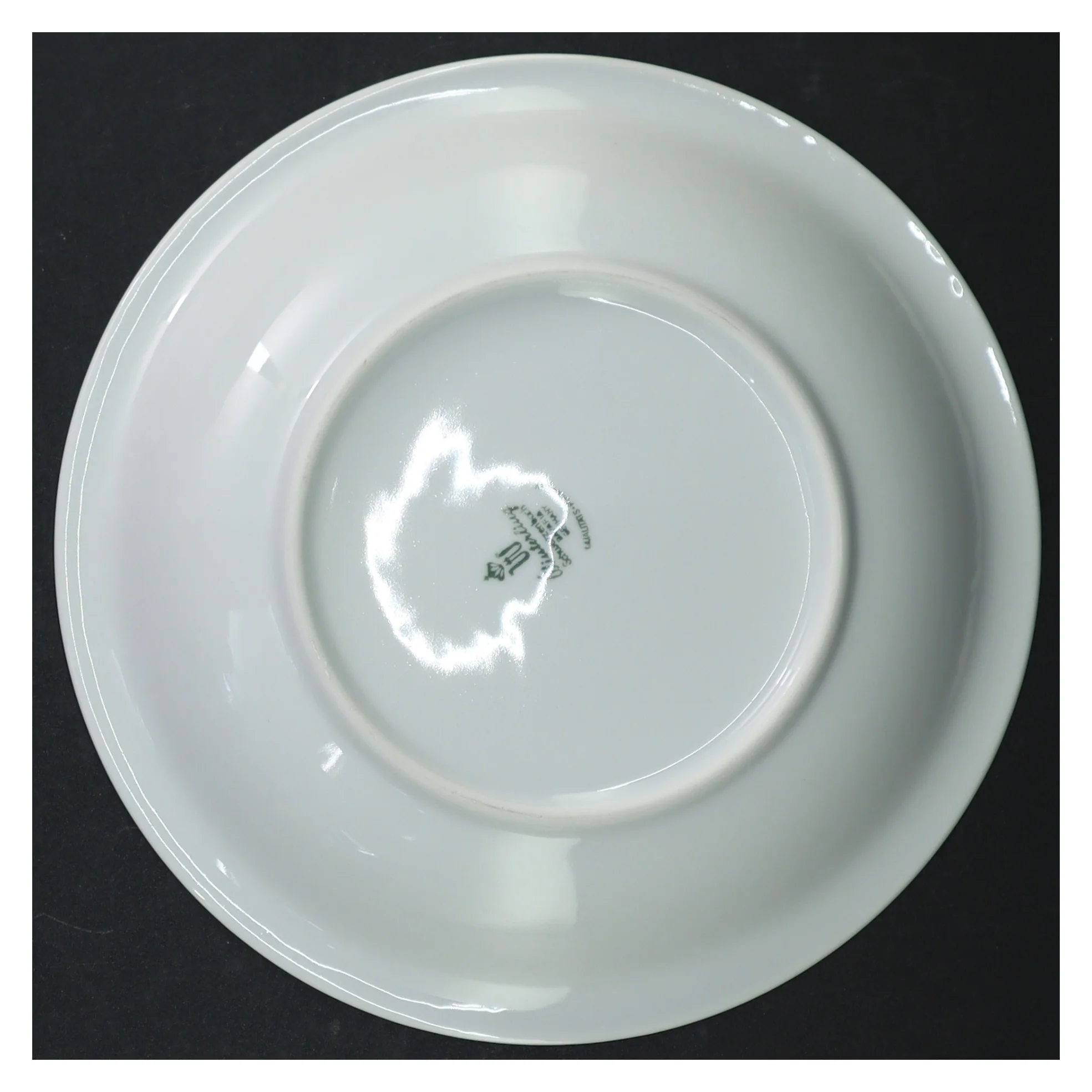 6 pastatallerkener/dybe tallerkener, hvidt porcelæn (str. 20 cm)