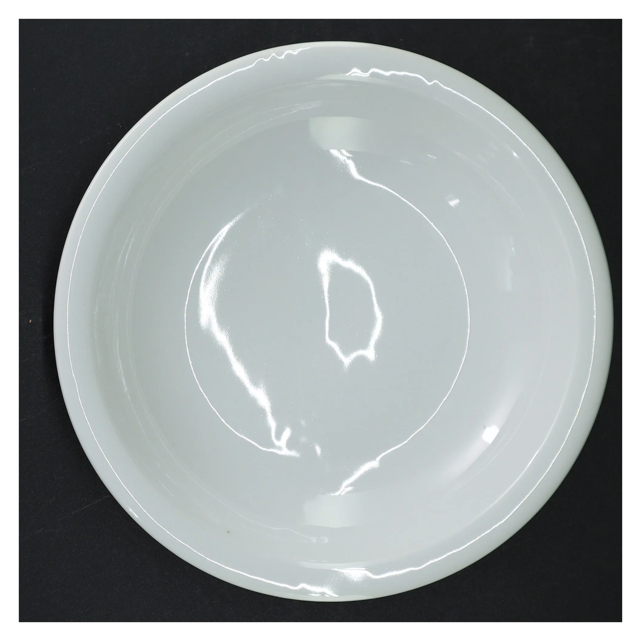 6 pastatallerkener/dybe tallerkener, hvidt porcelæn (str. 20 cm)