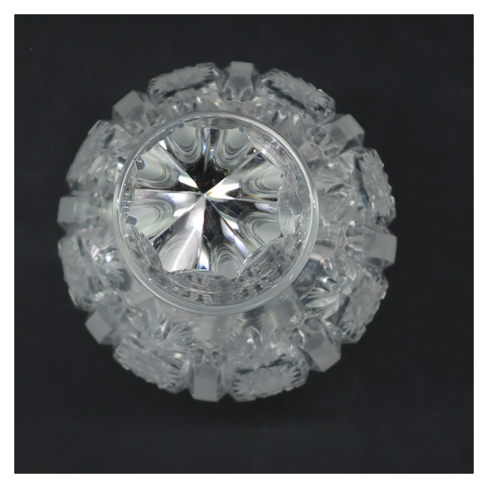 Dekorativ karaffel med stopper (str. 33,5 cm)