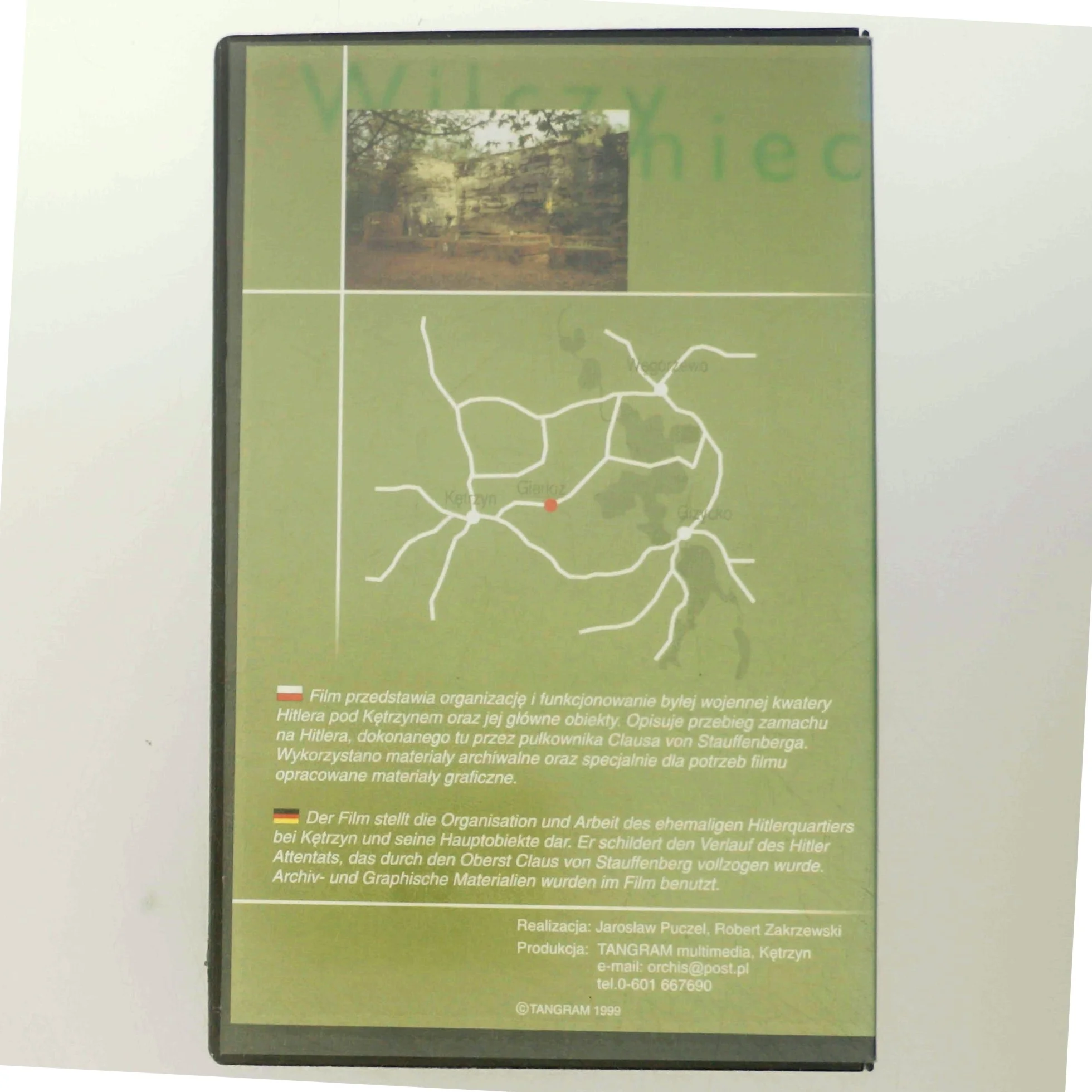 VHS Video: 'Wilczy Szaniec / Wolfsschanze' fra TANGRAM