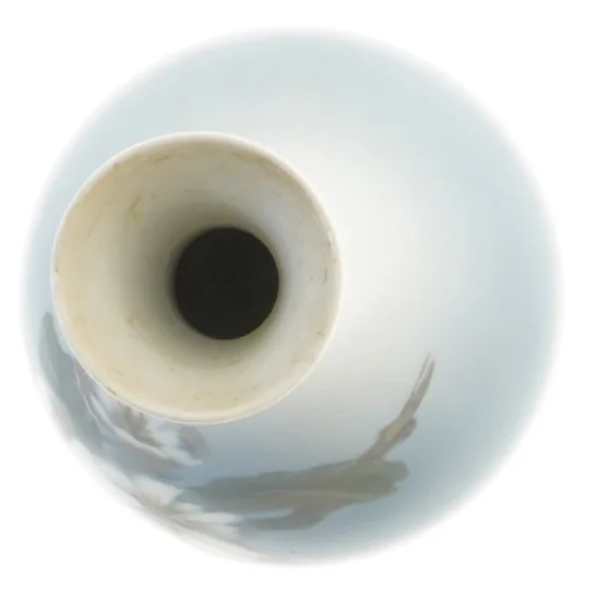 Blomstermønstret vase fra Royal Copenhagen (str. 22 cm)