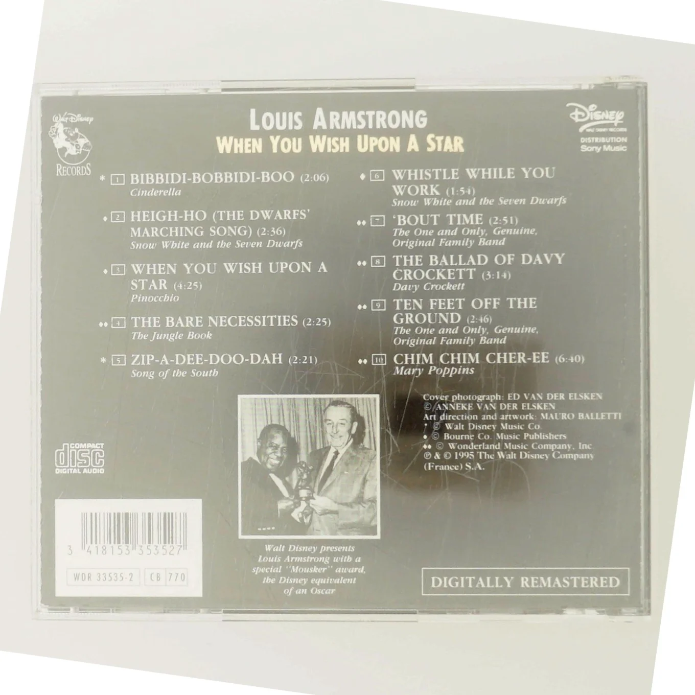 When You Wish Upon A Star, Louis Armstrong (DVD)