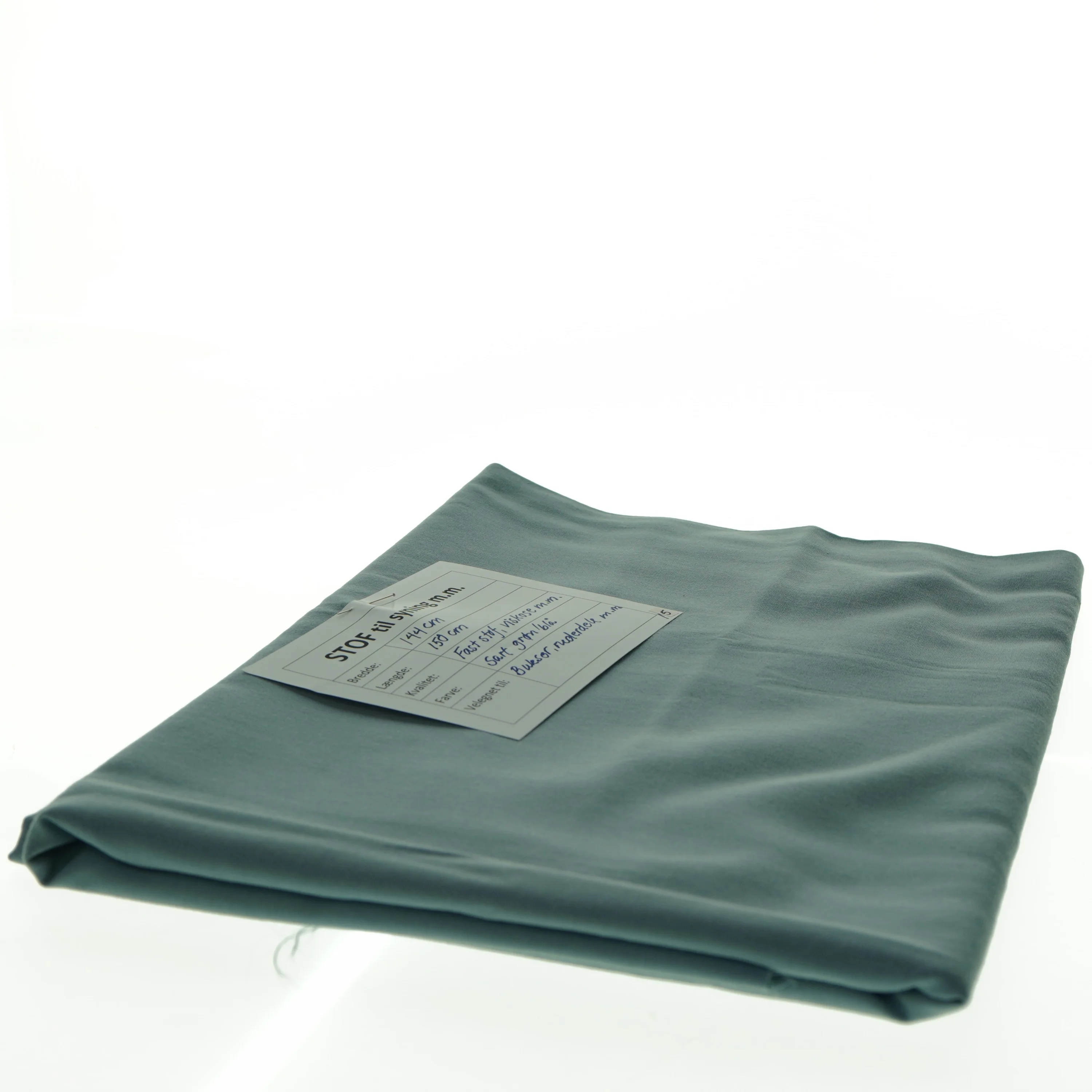 Fasr stof til syning, viskose m.m. (144 cm x 150 cm)