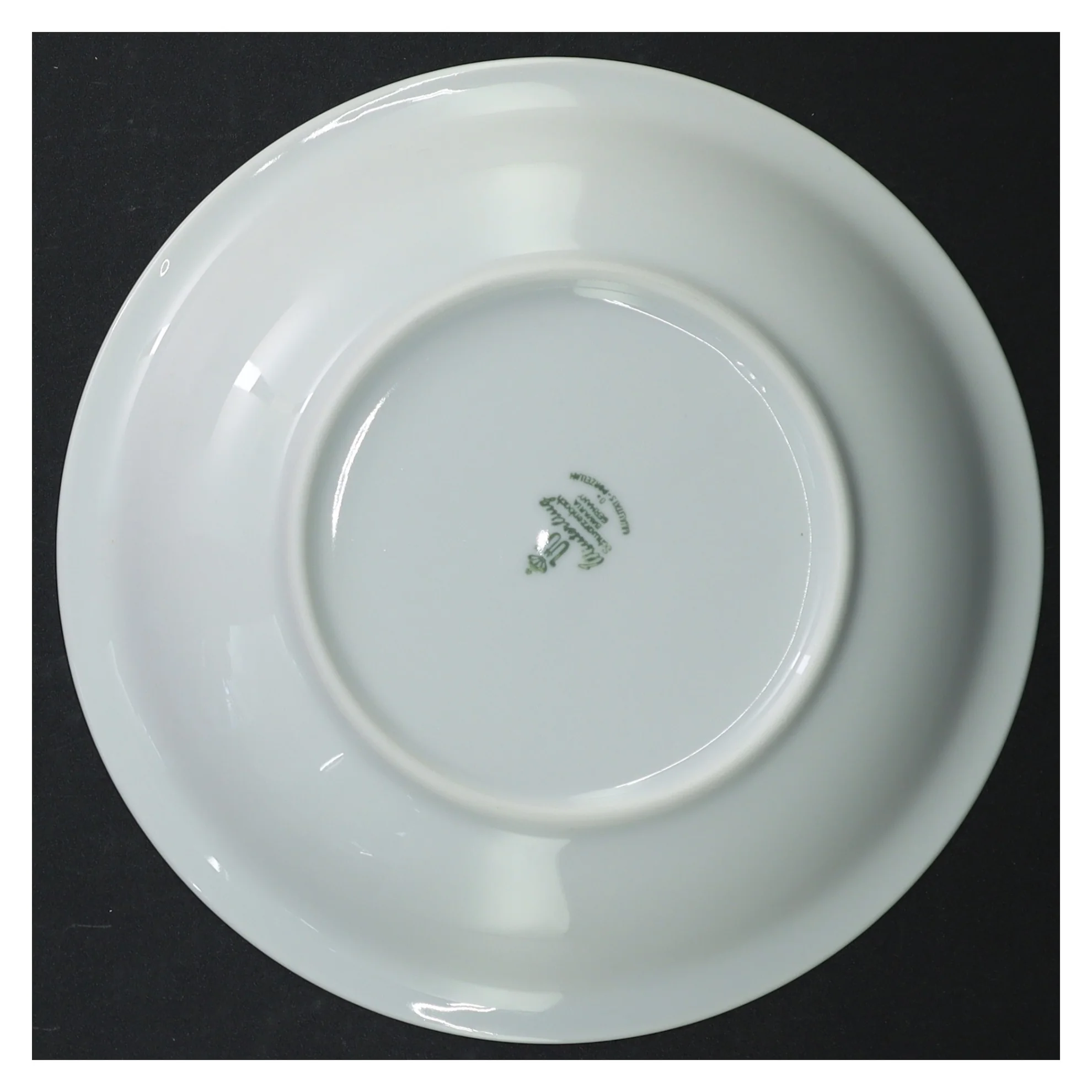 6 pastatallerkener/dybe tallerkener, hvidt porcelæn (20 cm)