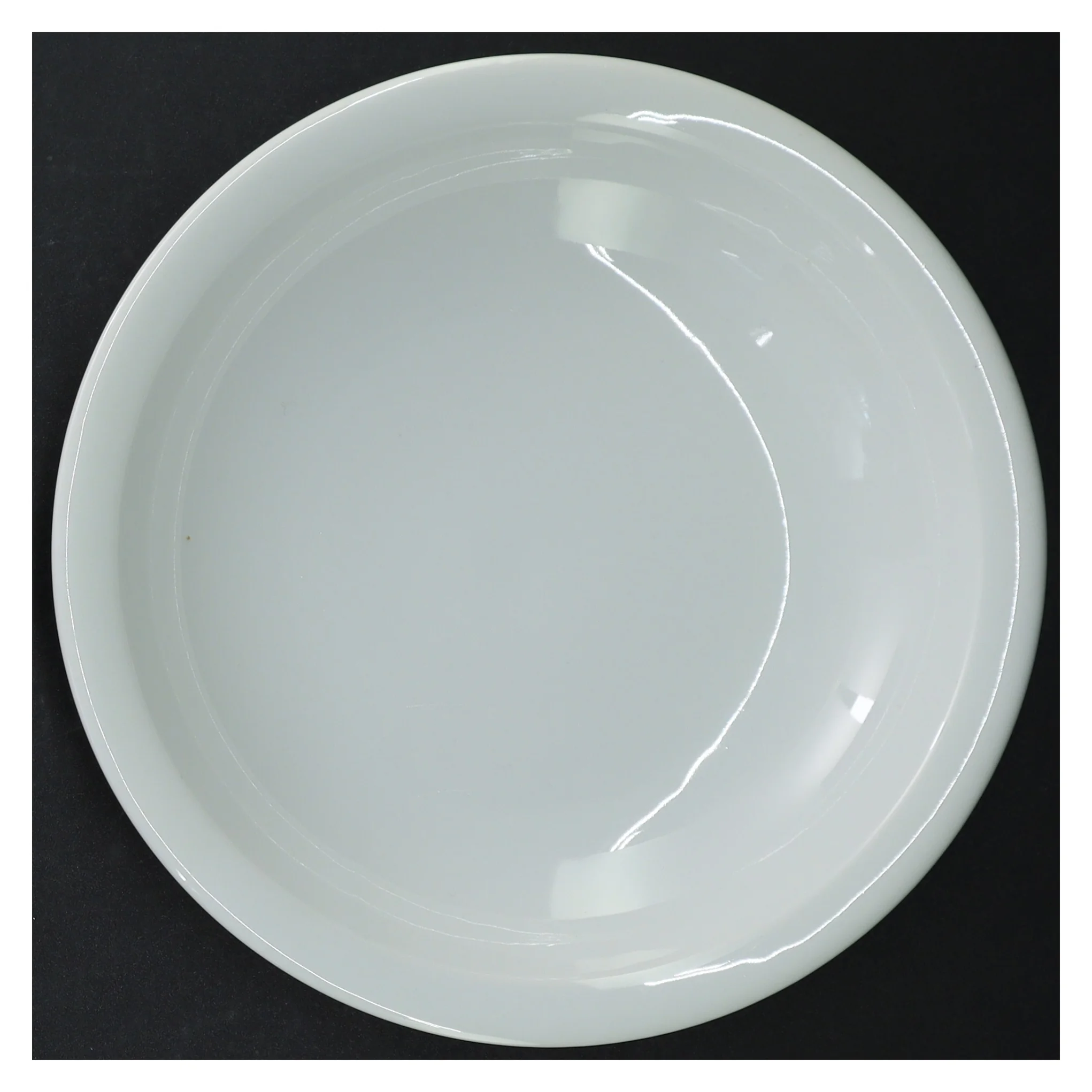 6 pastatallerkener/dybe tallerkener, hvidt porcelæn (20 cm)