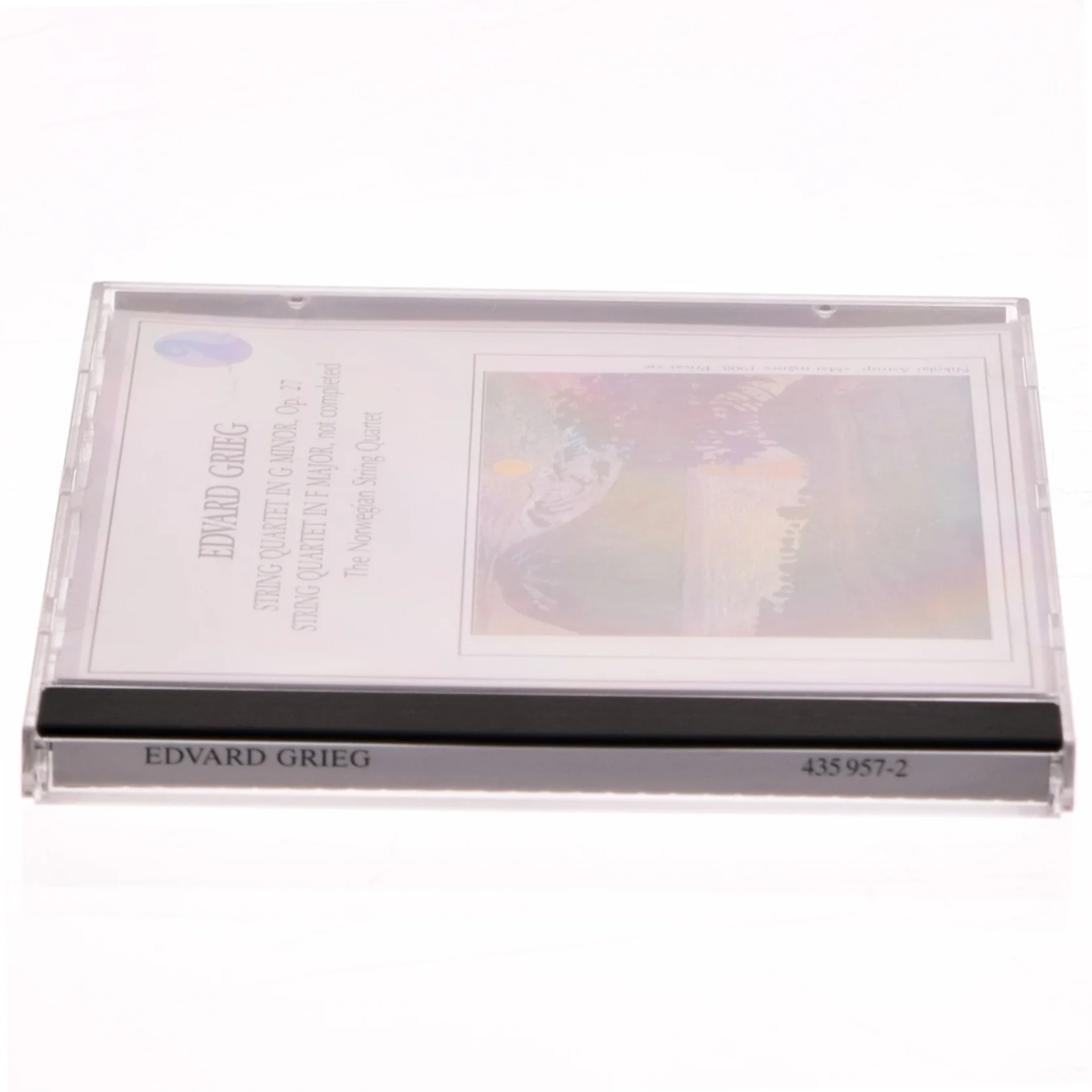 Edvard Grieg: String Quartet in G Minor, Op. 27 & String Quartet in F Major, not completed (DVD)