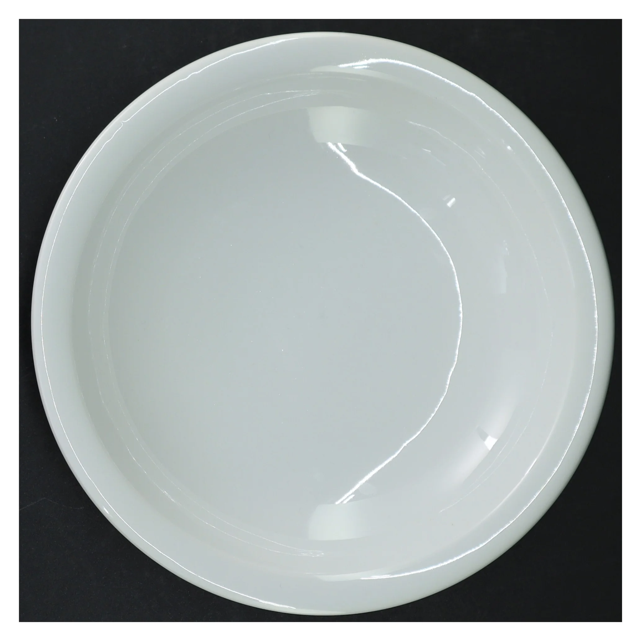 6 pastatallerkener/dybe tallerkener, hvidt porcelæn(str. 20 cm)