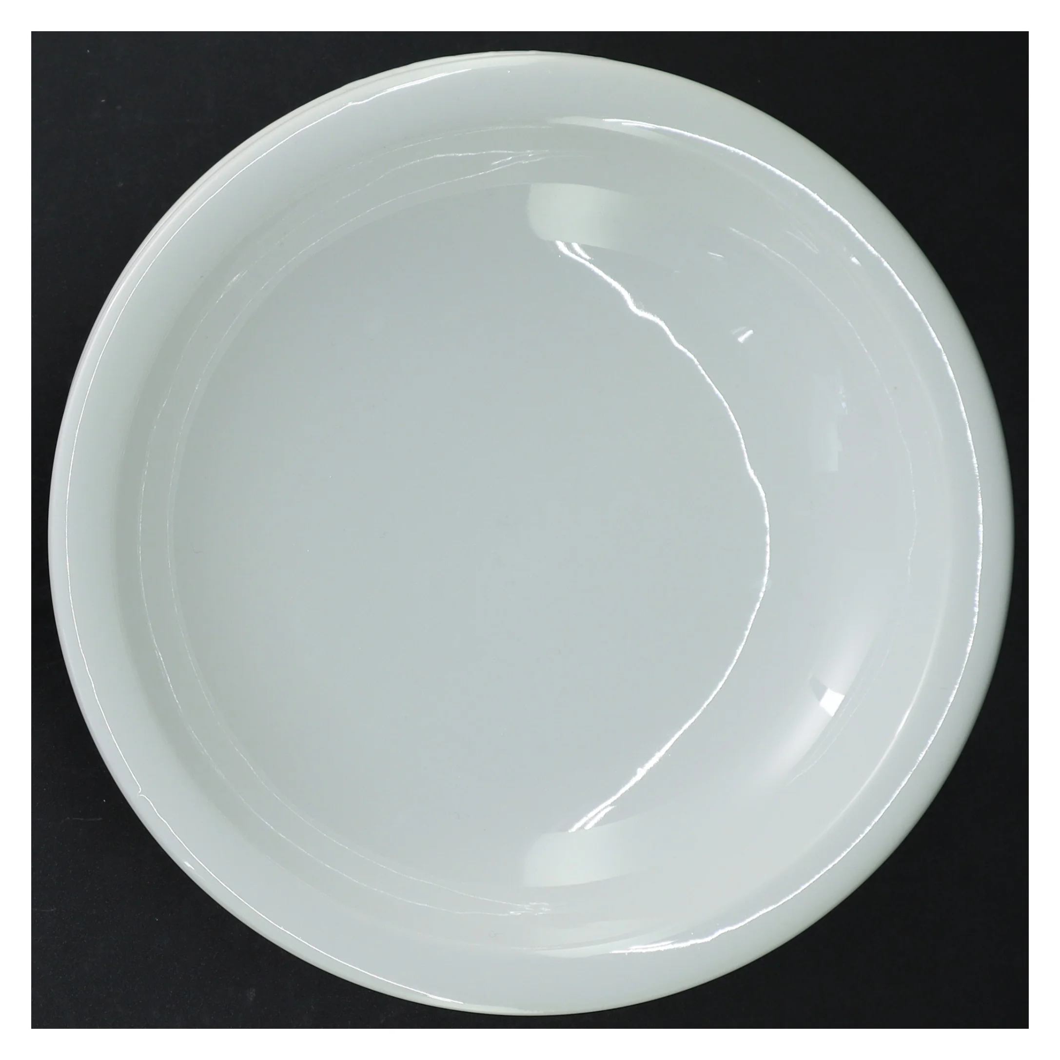 6 pastatallerkener/dybe tallerkener, hvidt porcelæn(str. 20 cm)