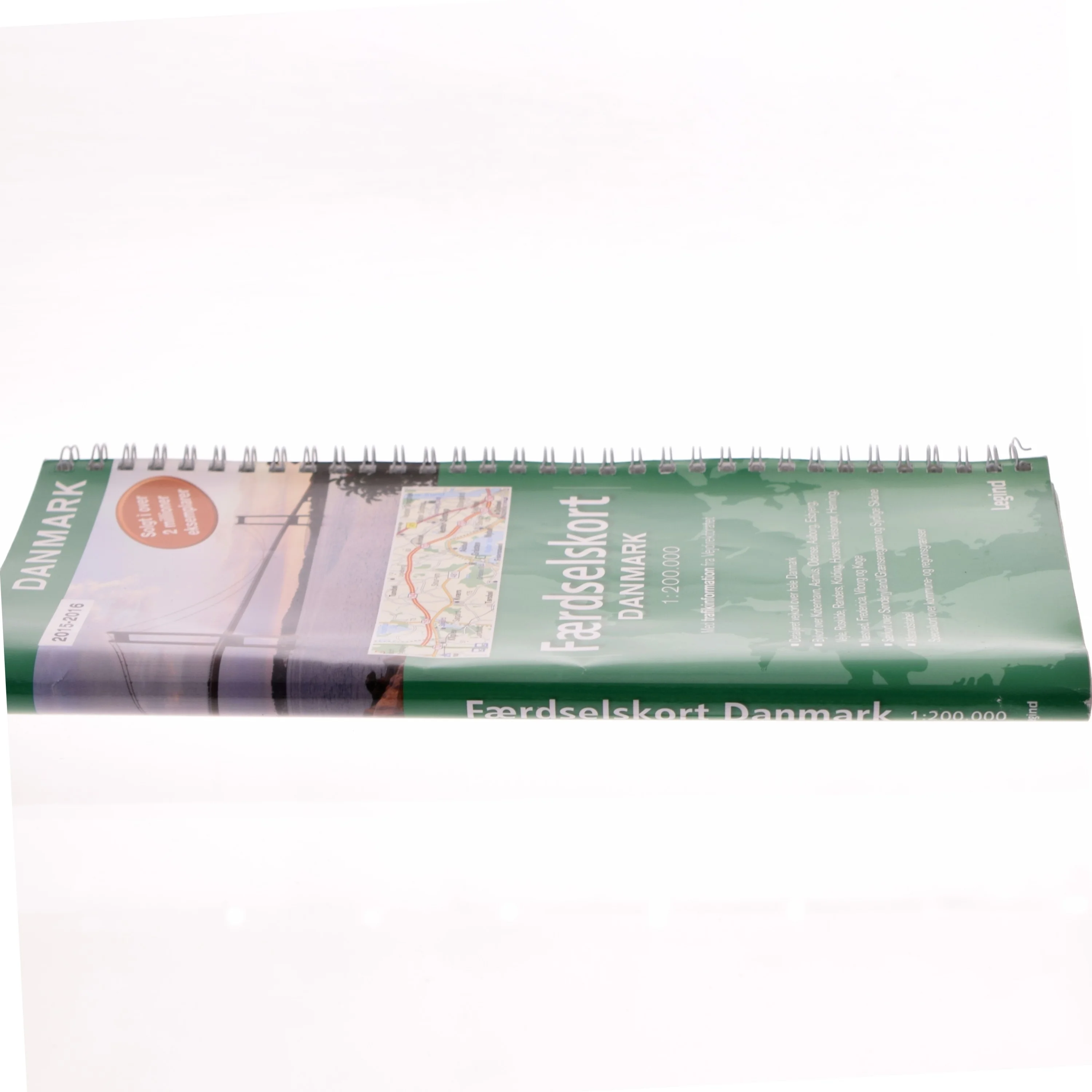 Færdselskort Danmark. 2015-2016 (Bog)