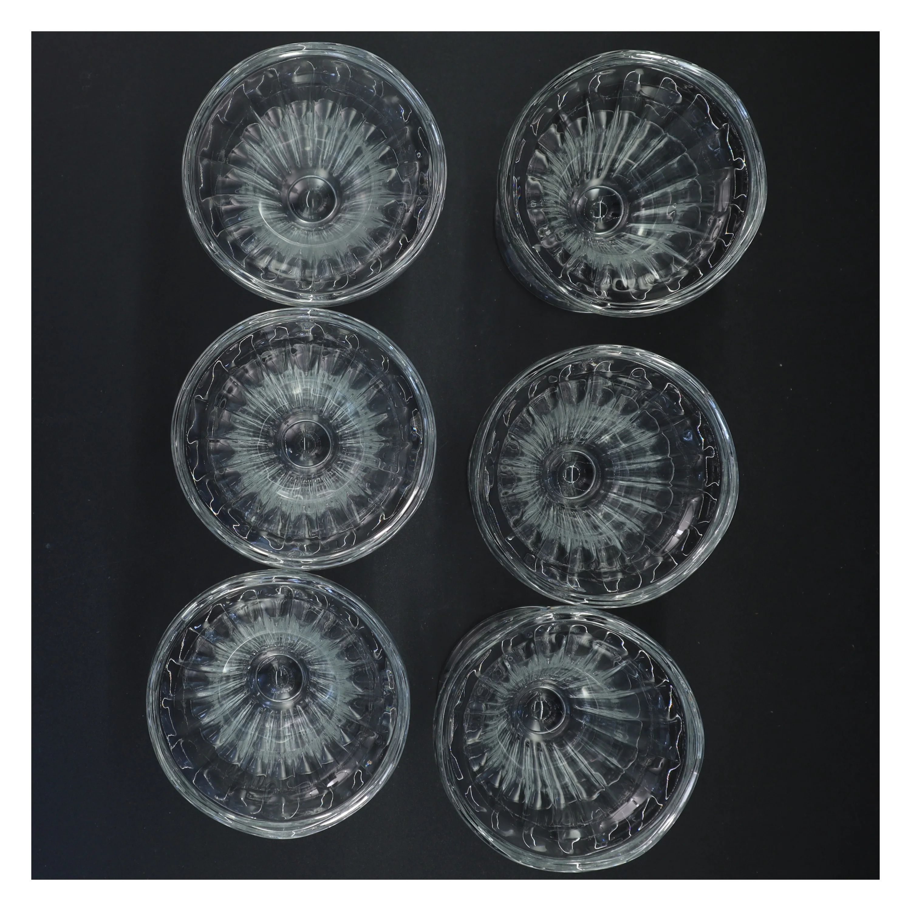 Sæt af is-skåle (str. 13 x 10 cm)